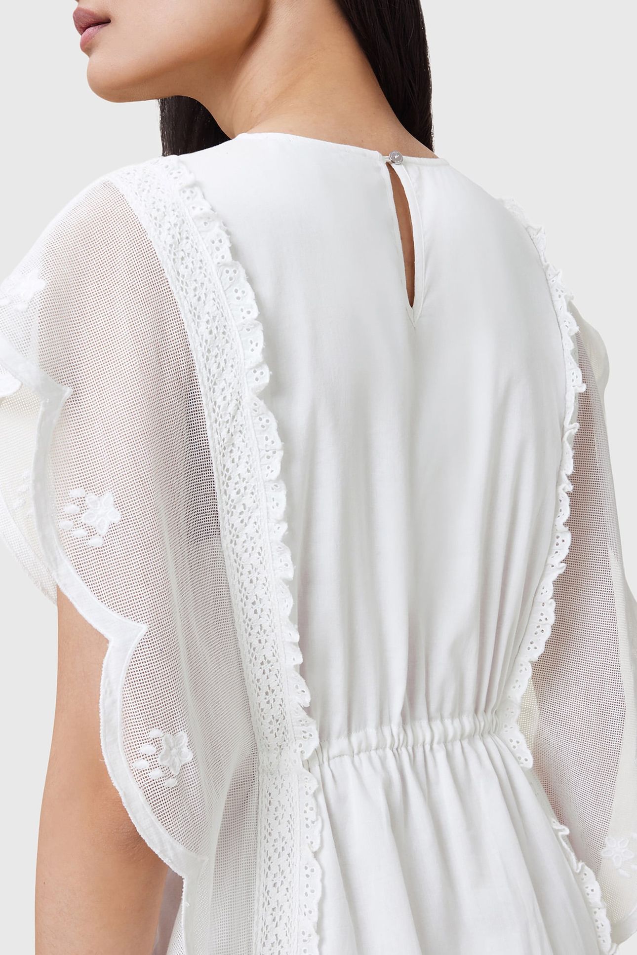 OLA DRESS OFF WHITE 6