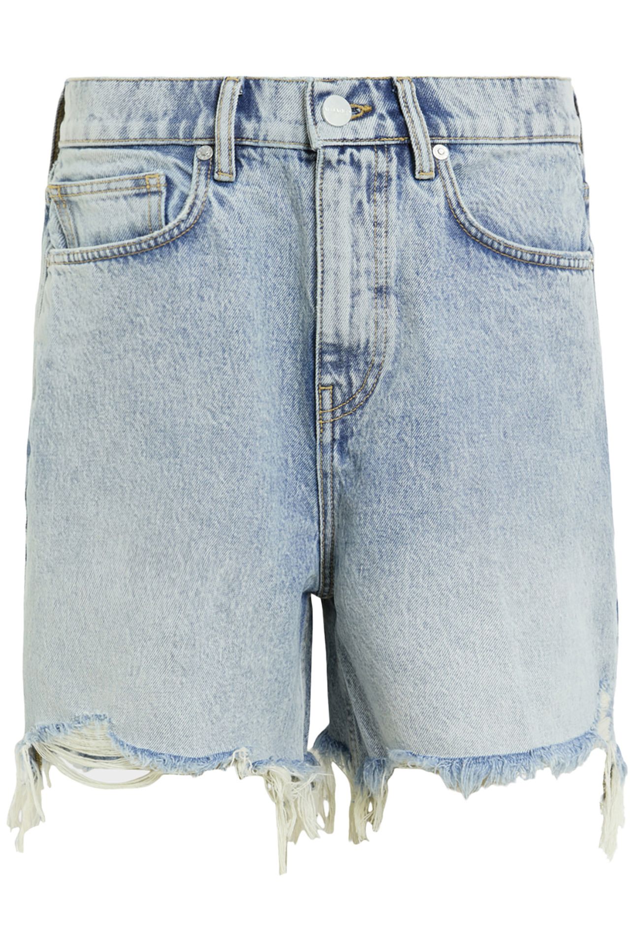 DORIS DENIM SHORT LIGHT INDIGO 5