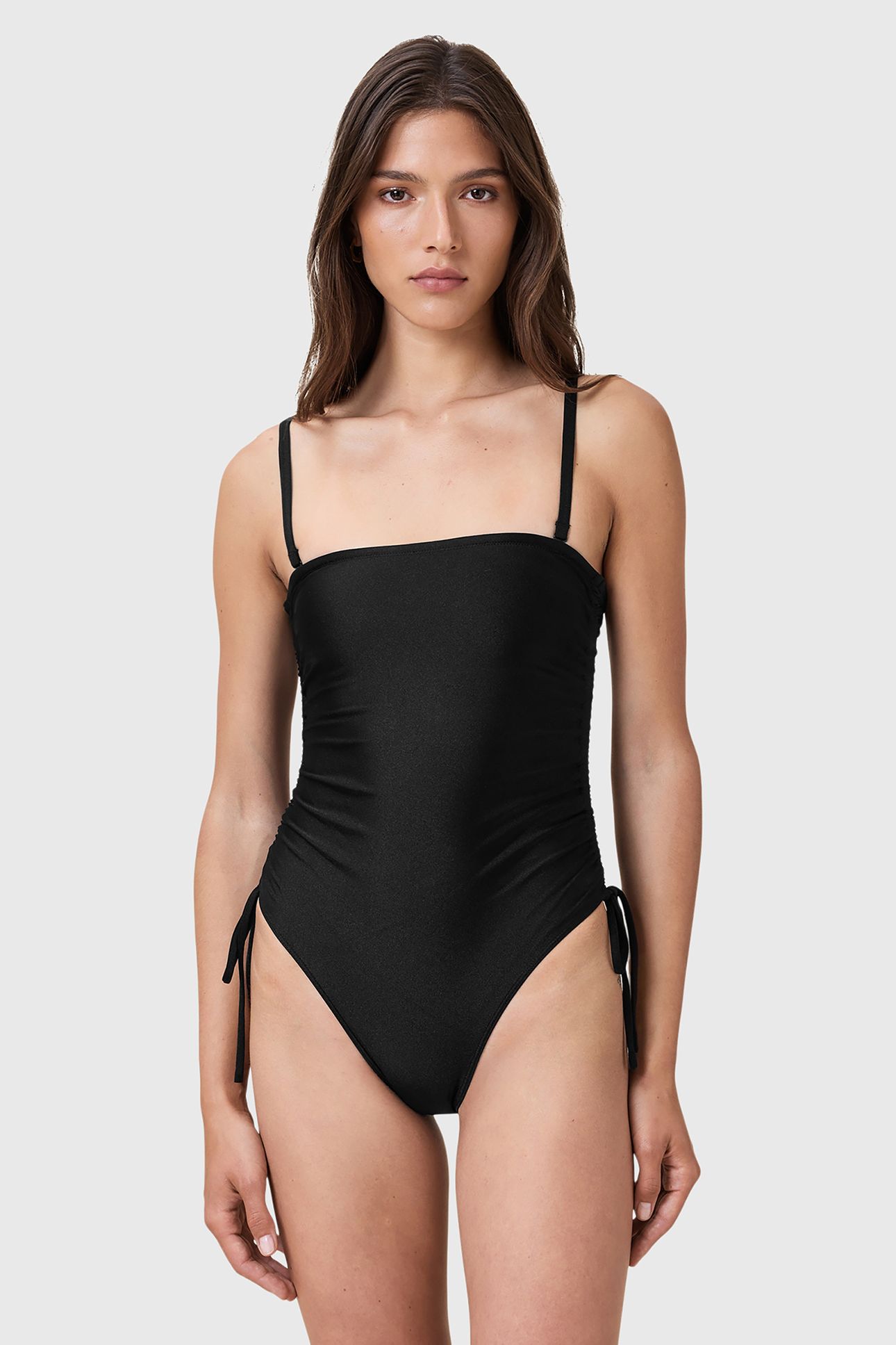 COURT SWIMSUIT BLACK SHIMMER 1