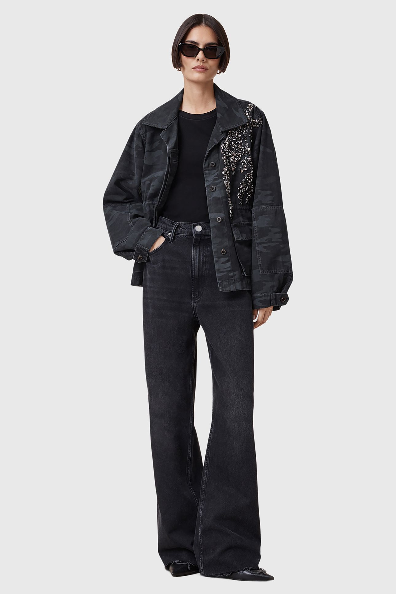 FINCH CAMO JACKET INK BLUE 3