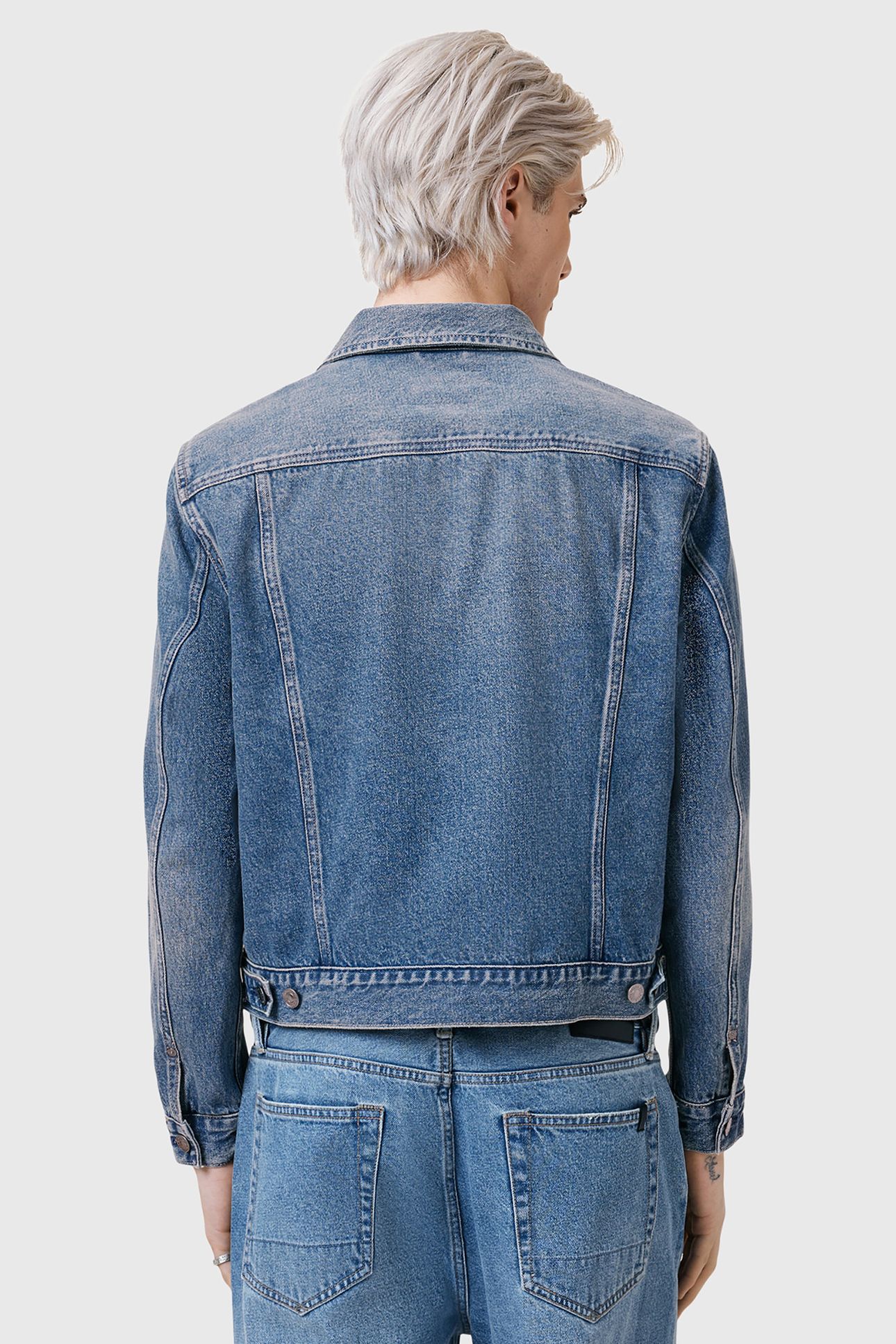 EXILE JACKET WASHED INDIGO BLUE 2