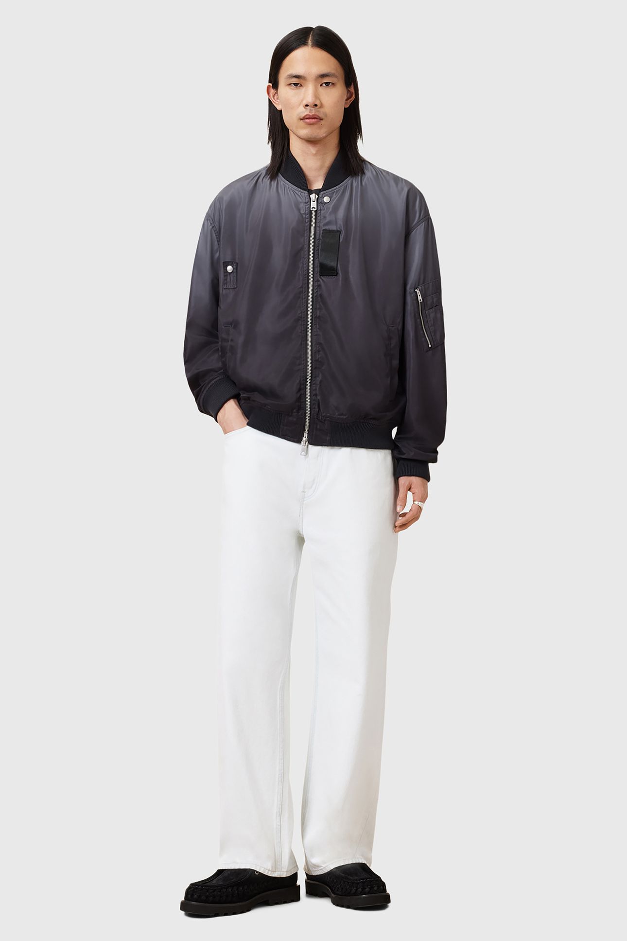 CASCADE BOMBER WASHED BLACK 3