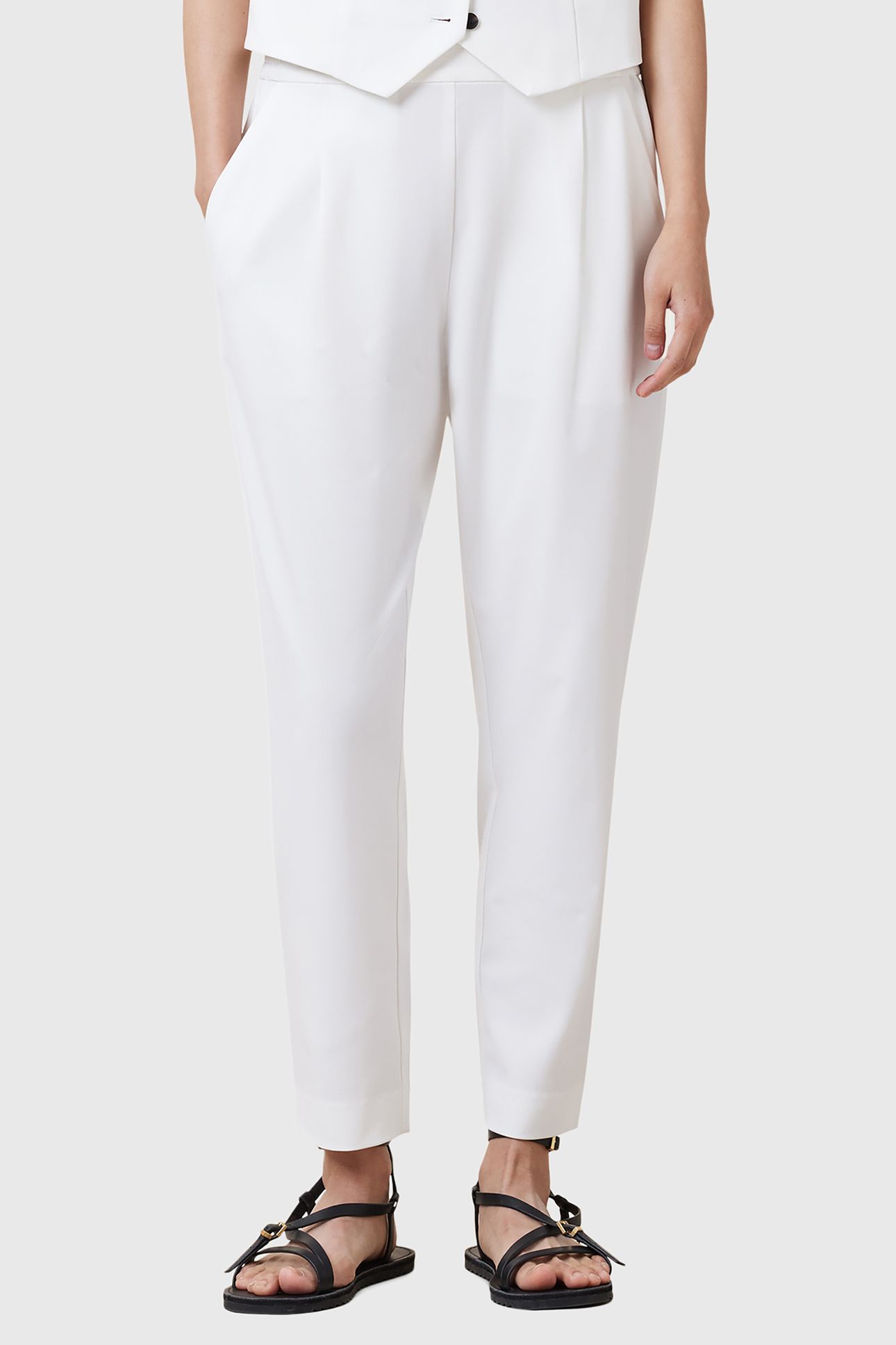 ALEIDA TRI TROUSER WHITE 1
