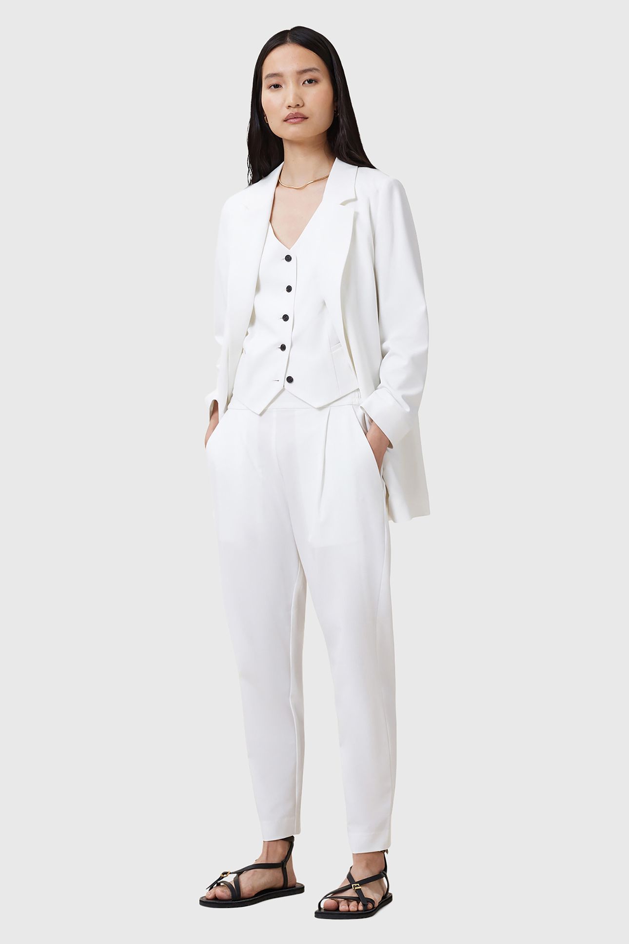 ALEIDA TRI TROUSER WHITE 3