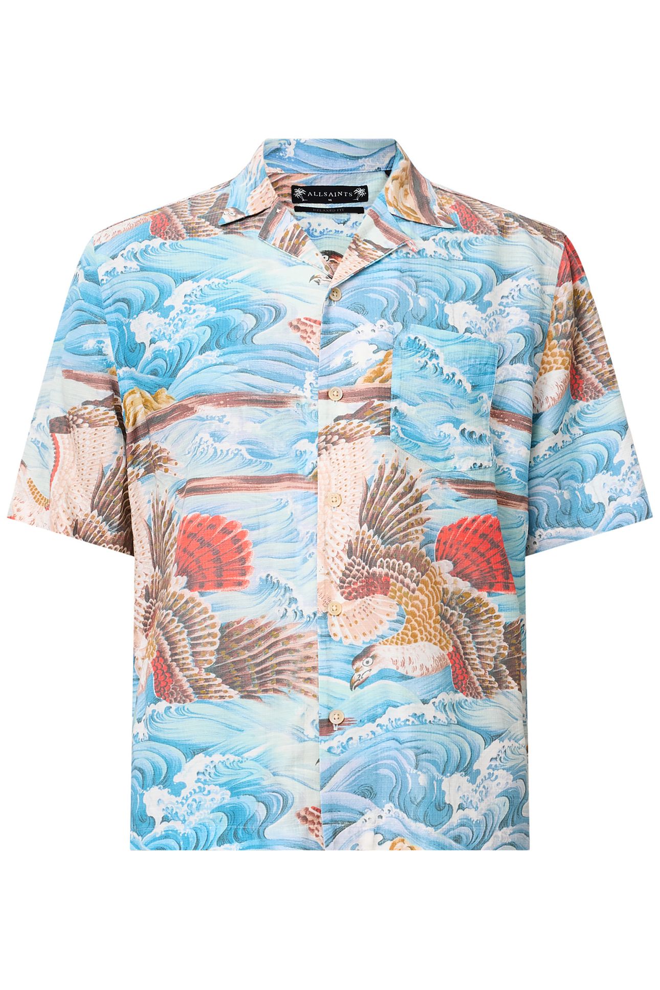 CORSICAN SS SHIRT WILLOW BLUE 4