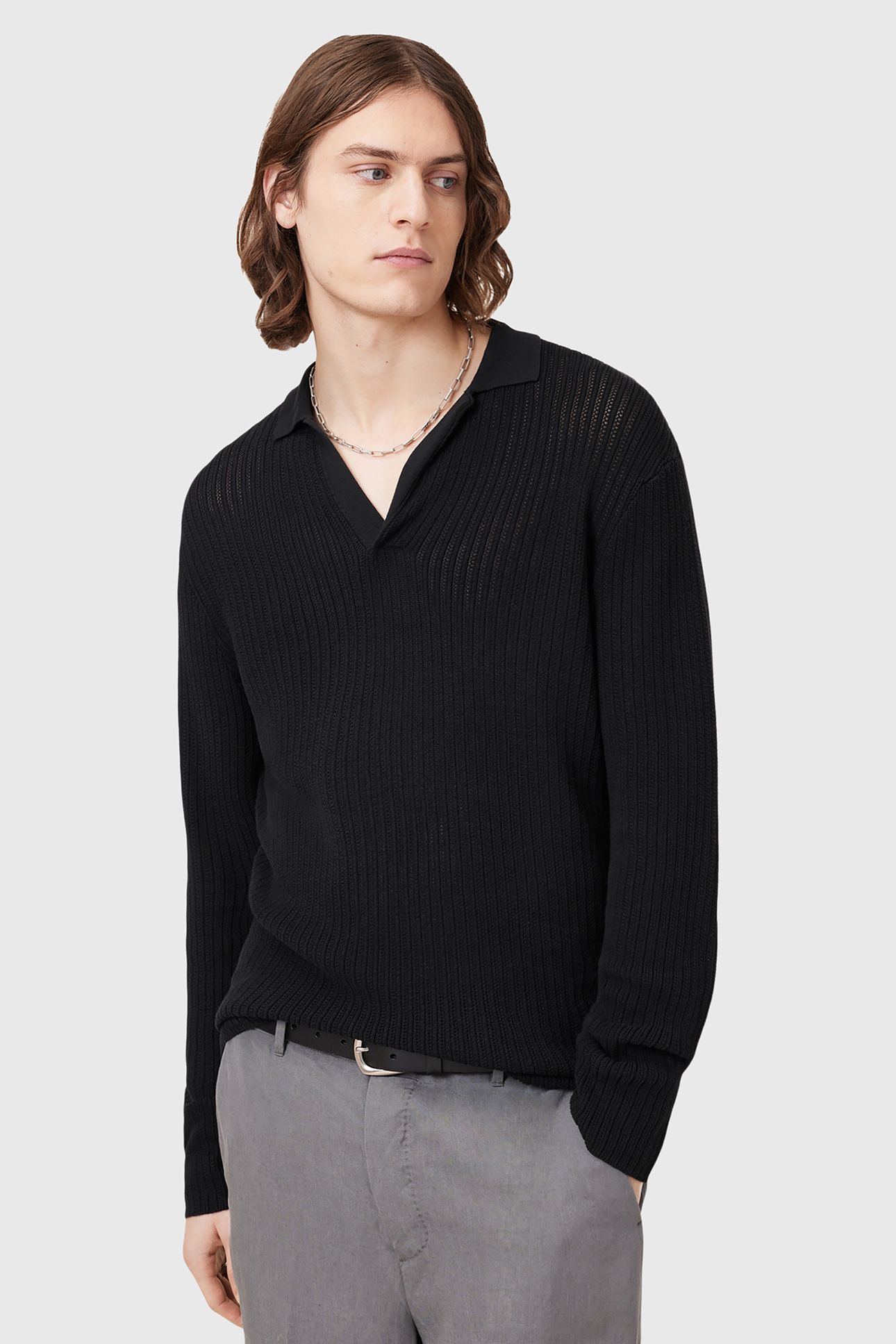 THOMA LS POLO BLACK 1