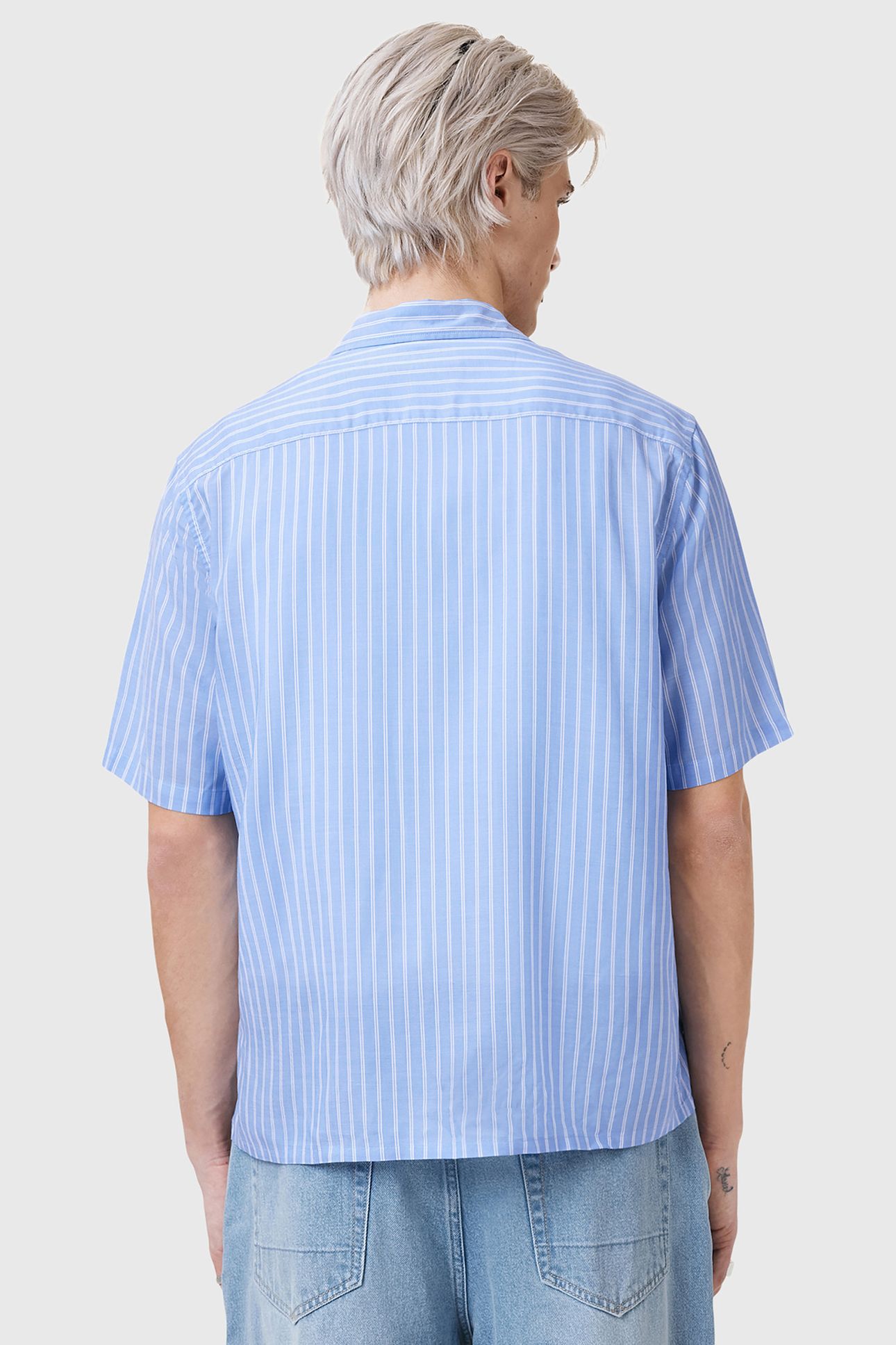 ARRAN SS SHIRT AREO BLUE 2