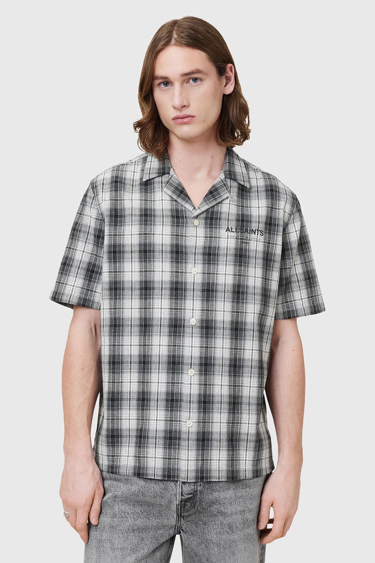 UNDERMONO SS SHIRT BLACK/WHITE 1