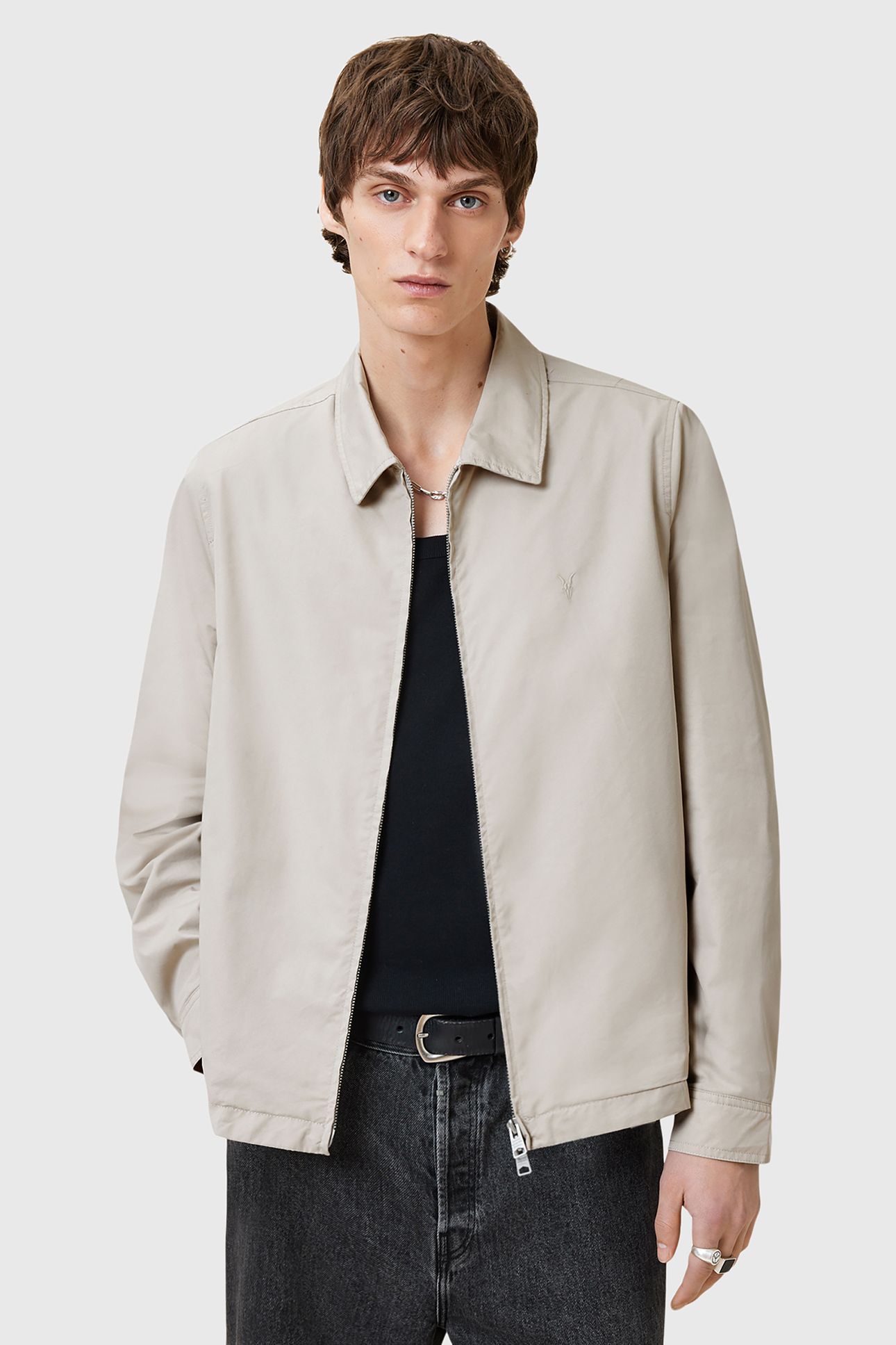 TREY JACKET FEATHER TAUPE 1