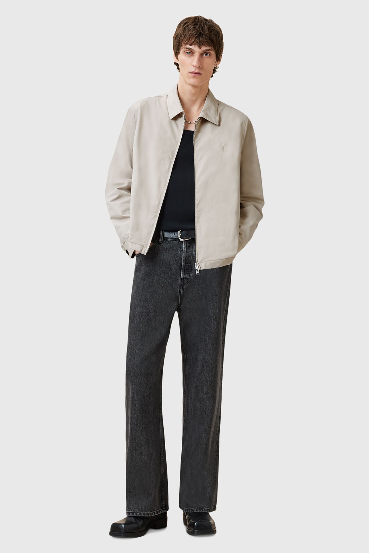 TREY JACKET FEATHER TAUPE 2