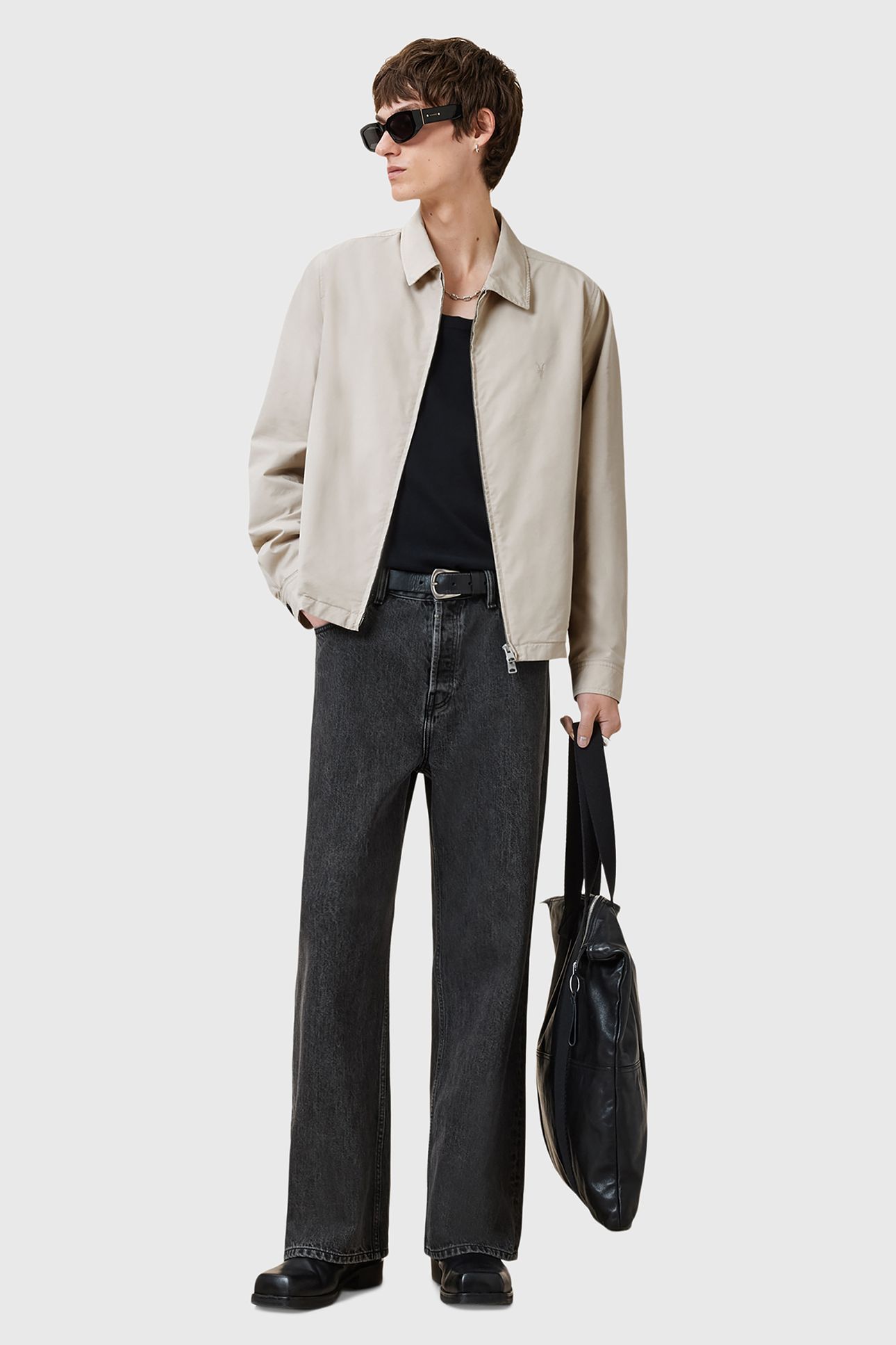 TREY JACKET FEATHER TAUPE 5