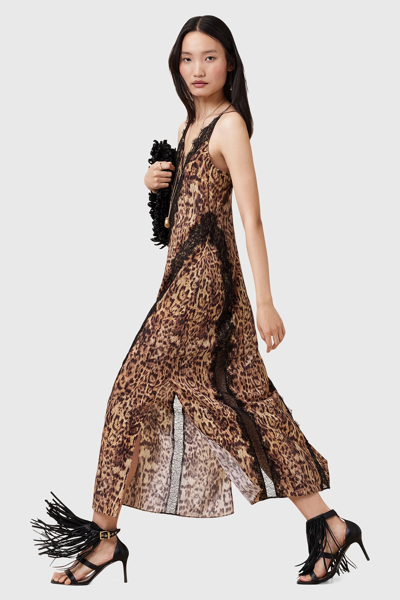 MELIA DRESS EVIA GOLDEN BROWN 5
