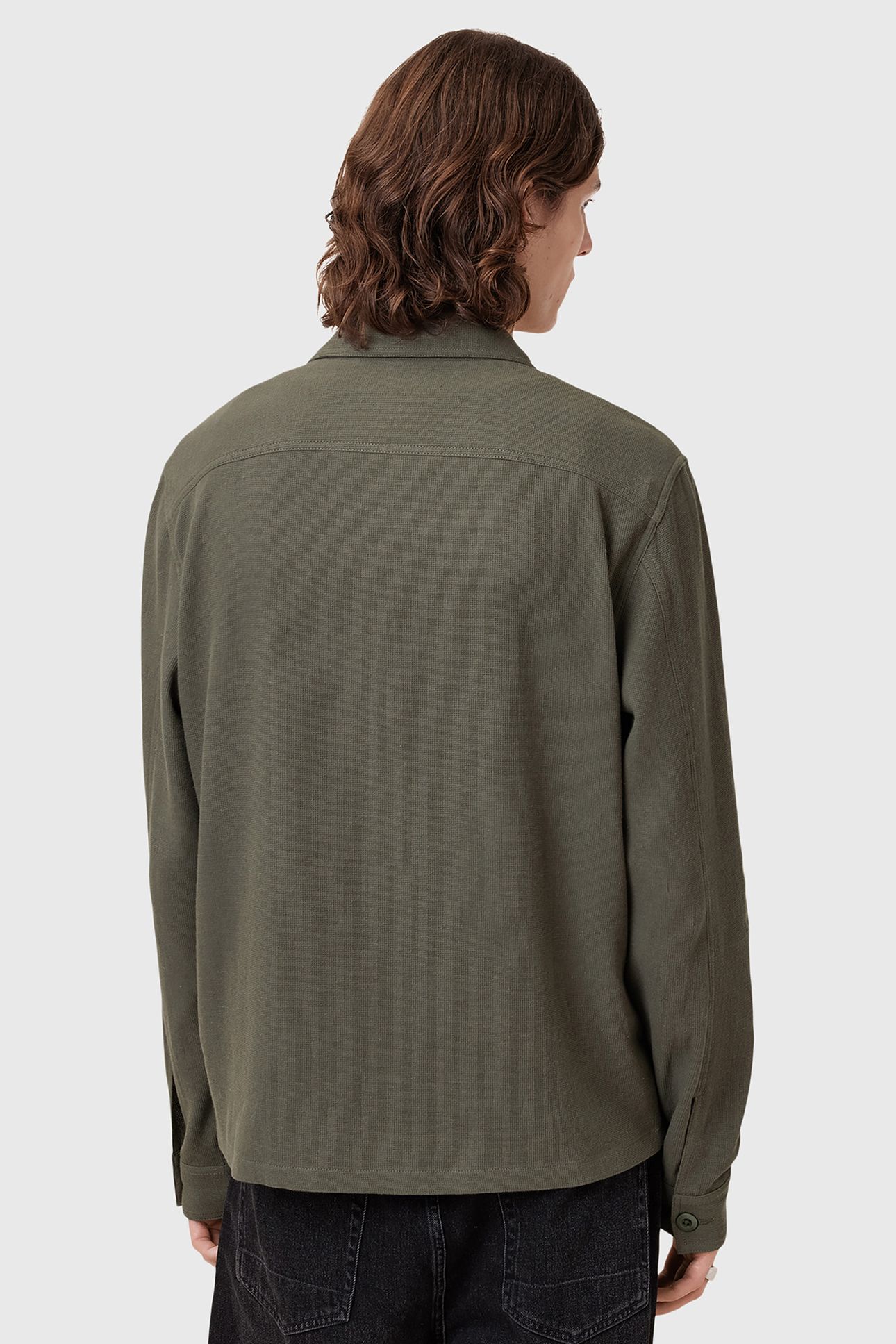 VISCAR LS SHIRT KHAKI GREEN 2