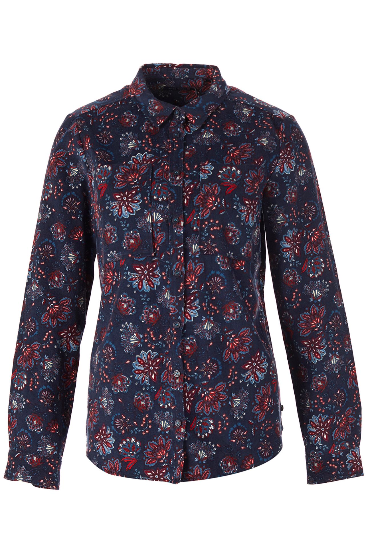 SHIRT WITH CHEST POCKETS IN BLUE 4