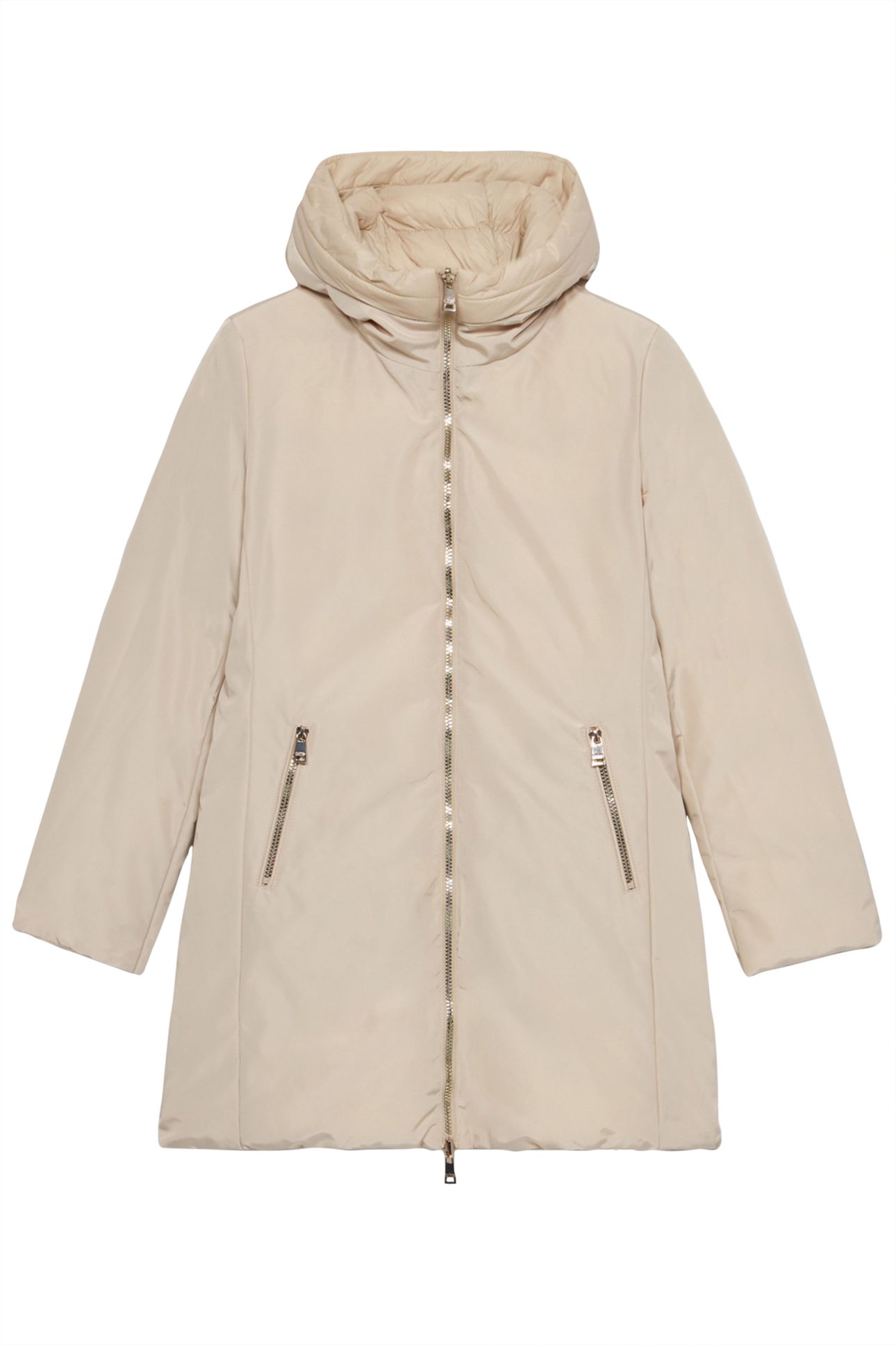 REVERSIBLE PARKA WITH HOOD WHITE 3