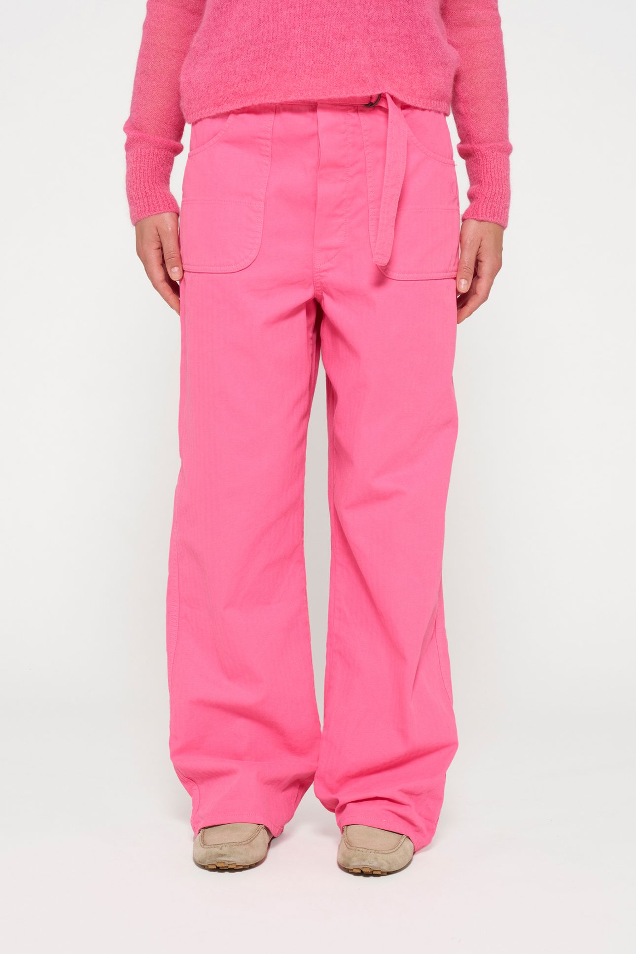 WORKWEAR PANTS BRIGHT PINK 1