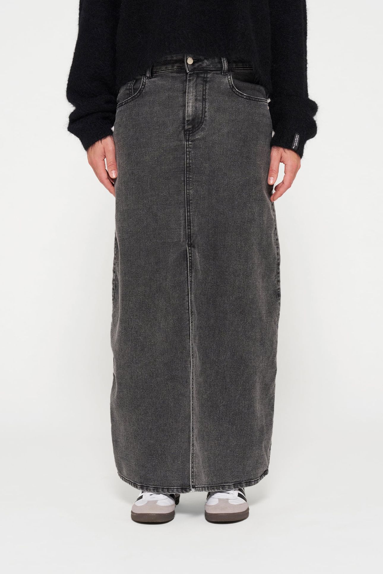 SKIRT JOG DENIM BLACK 1