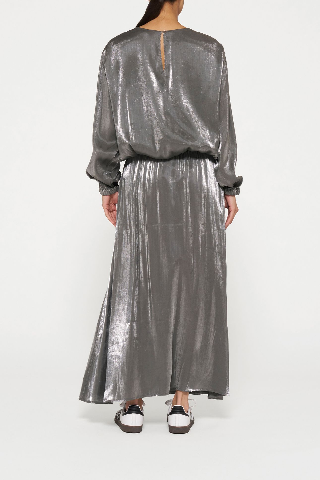 SHINY SKIRT SILVER 3