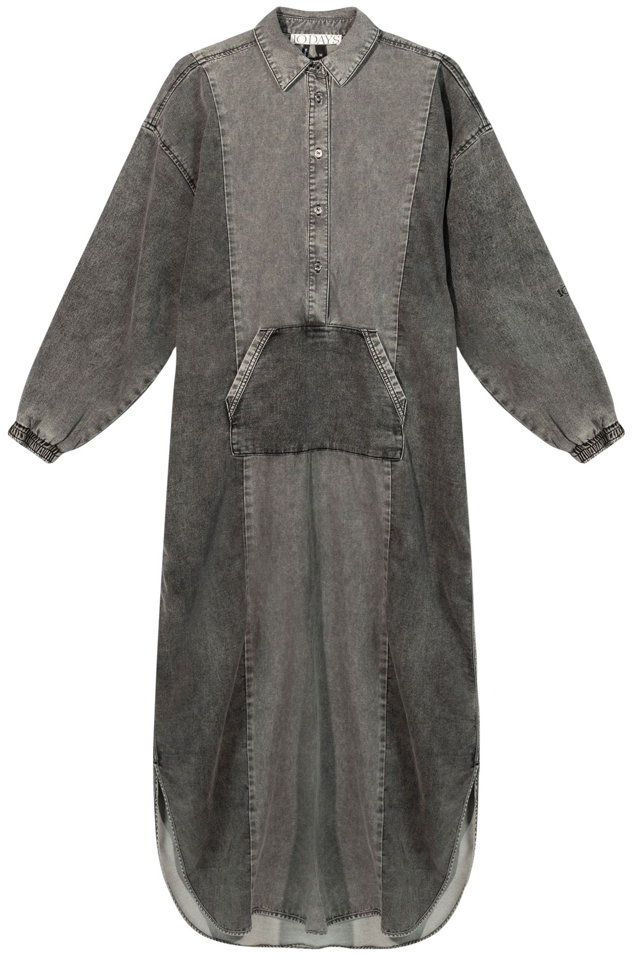 THE BILLIE DRESS JOG DENIM BLACK 3