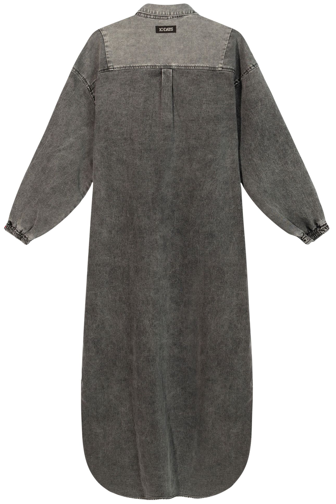 THE BILLIE DRESS JOG DENIM BLACK 4