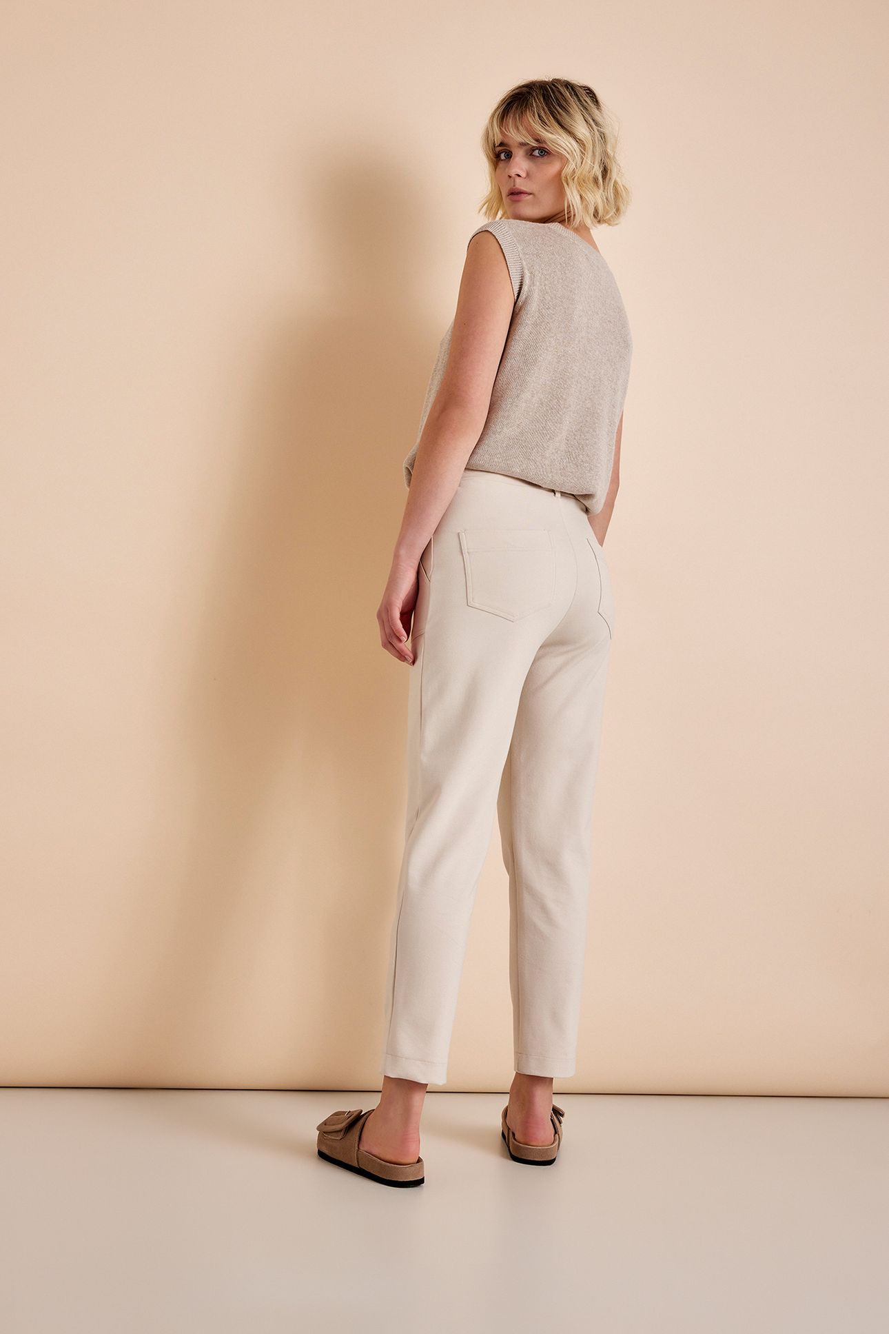 MARION PANTS BUTTERMILK 3