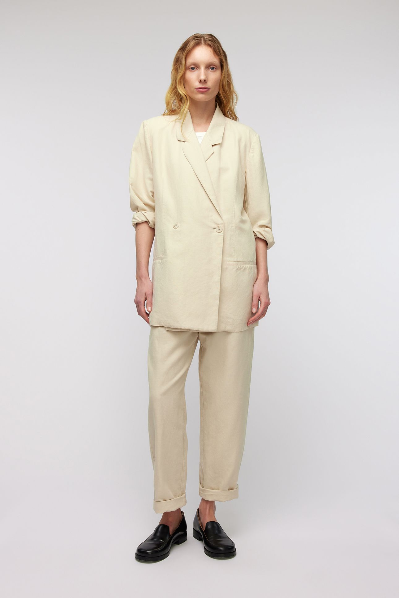 KELSEY BLAZER SAND 3