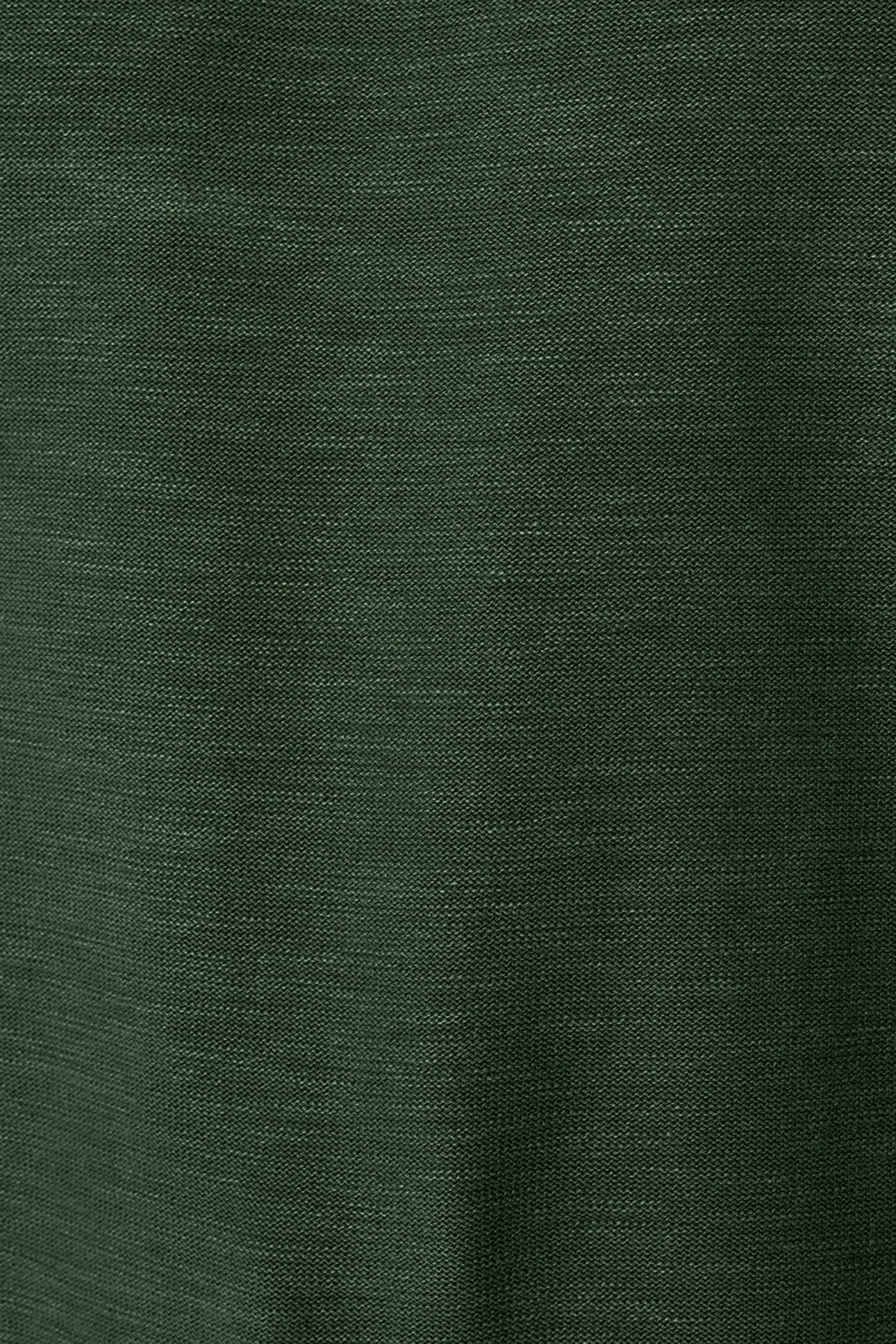 PULLOVER CREWNECK GARMENT DYED + STONE WASHED DARK GREEN 7