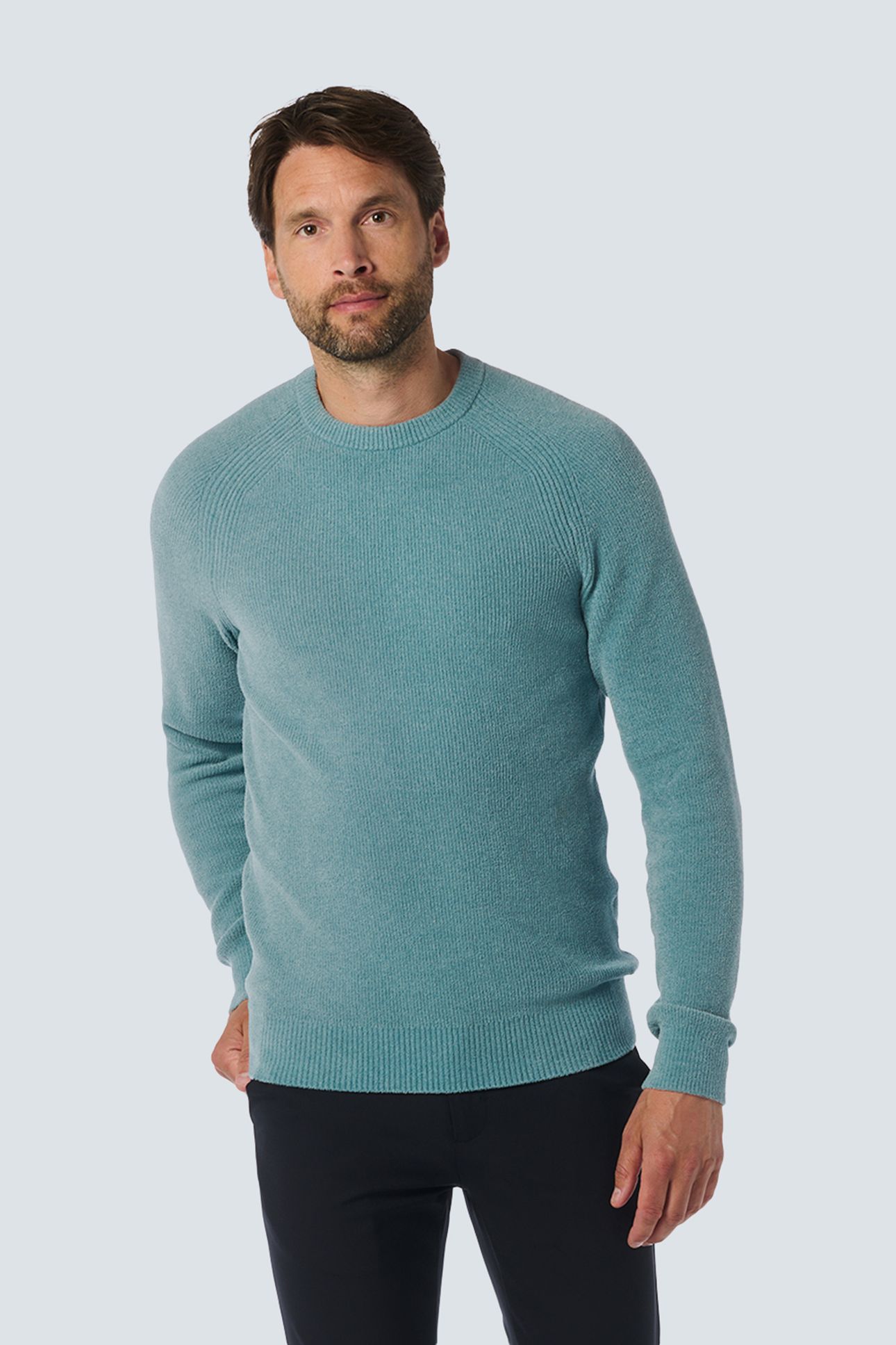 PULLOVER CREWNECK RIBKNIT SUPER SOFT CLOUD 1