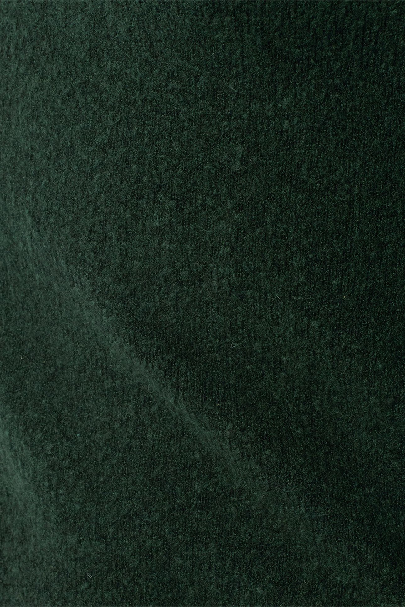 PULLOVER CREWNECK MELANGE WITH WOOL DARK GREEN 7