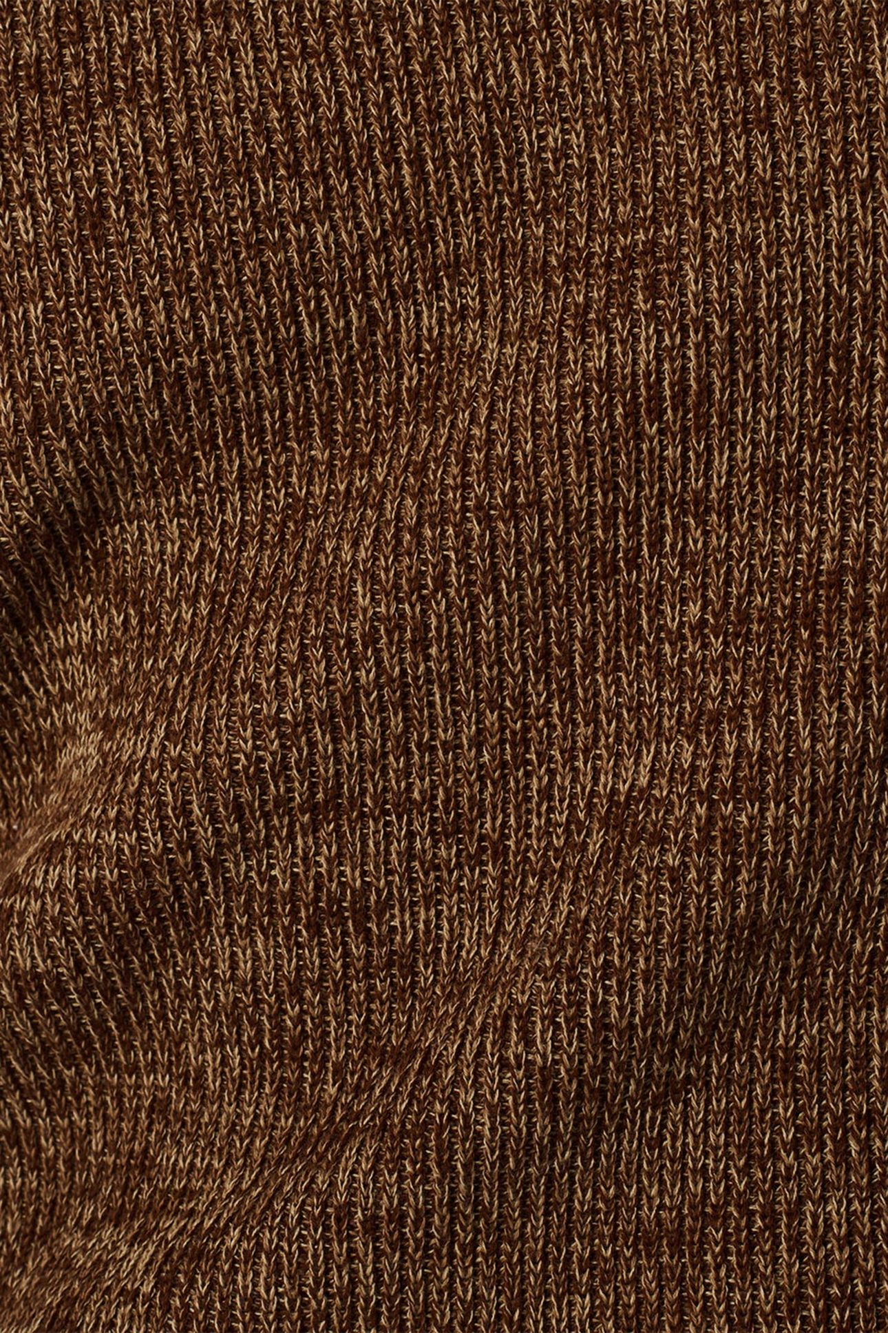 PULLOVER CREWNECK 3 COLOURED RIB BROWN 7
