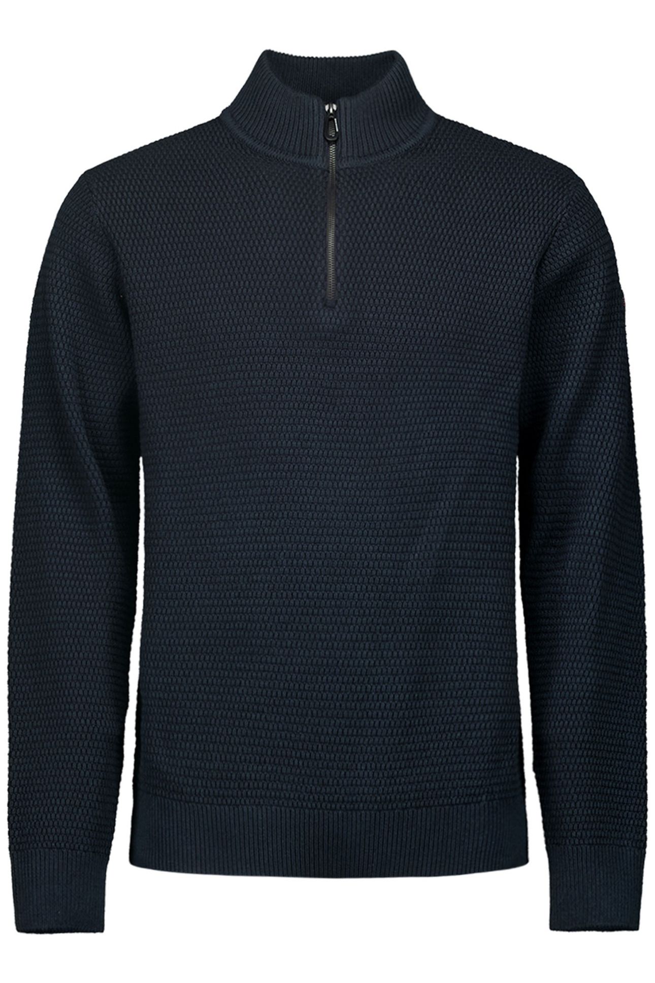 PULLOVER HALF ZIPPER 2 COLOURED MELANGE NIGHT 3