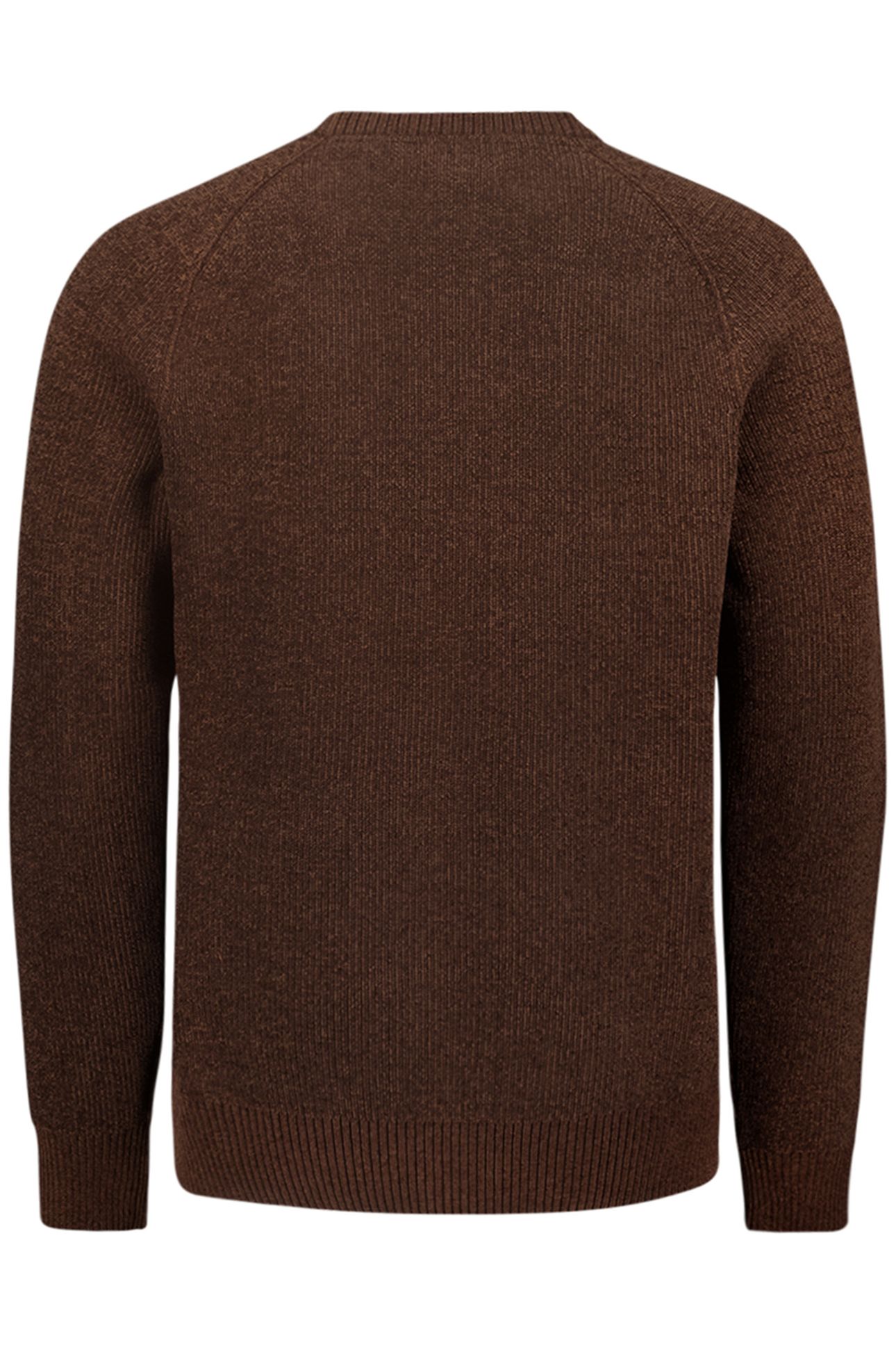 PULLOVER CREWNECK 2 COLOURED CHENILLE BROWN 5
