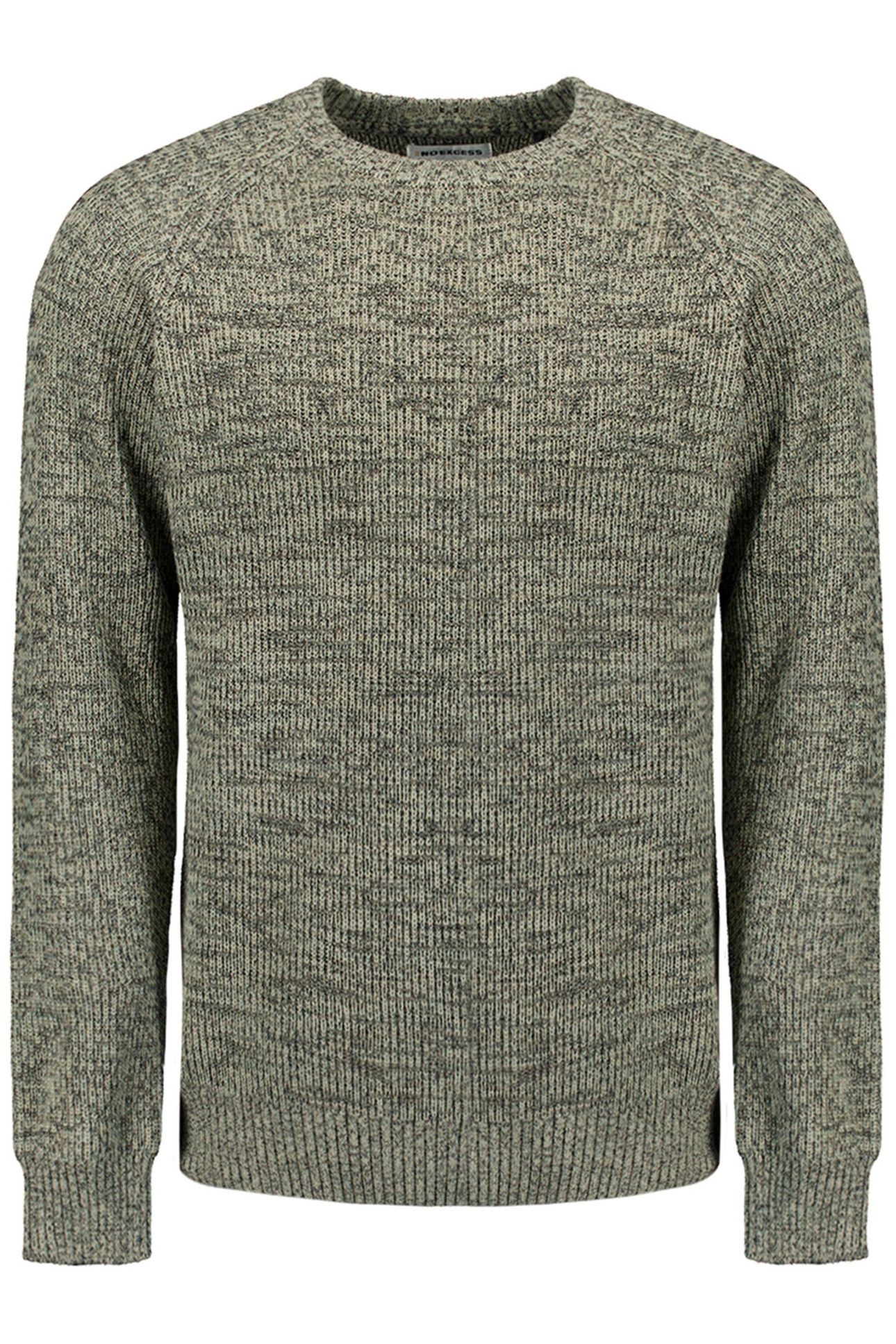 PULLOVER CREWNECK 3 COLOURED RIB SMOKE 3
