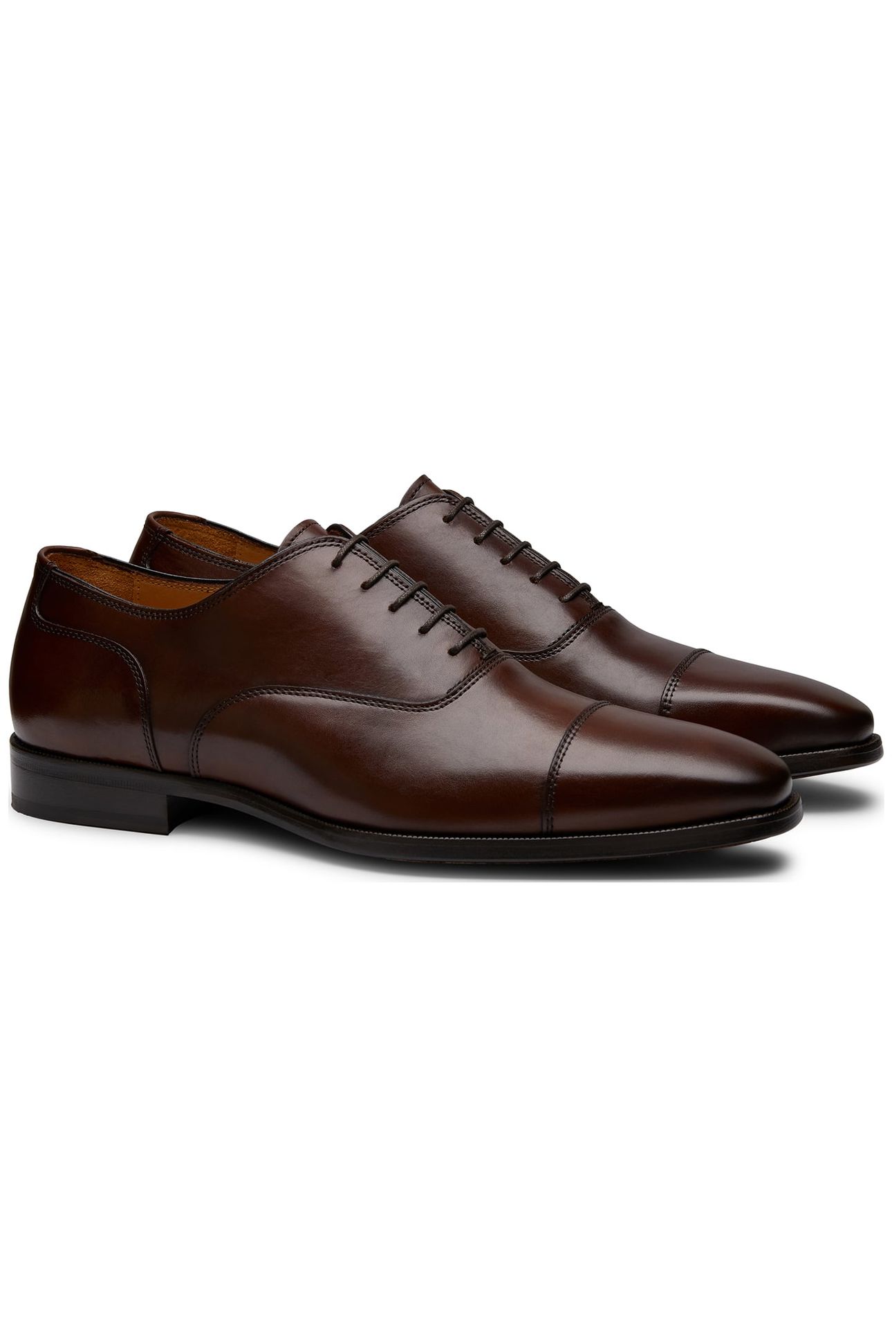 LEATHER-OXFORD-BROWN BROWN 1