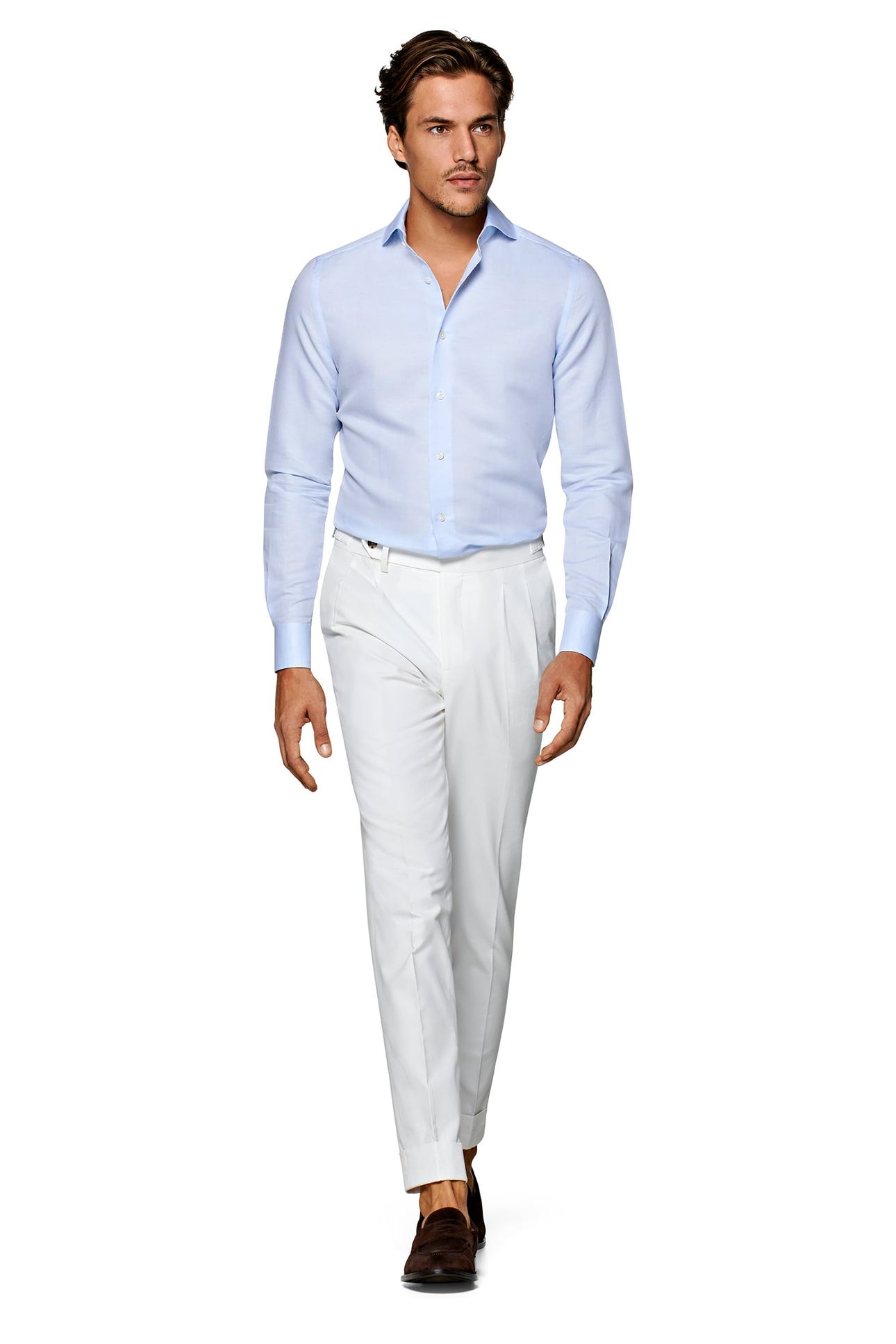 COTTON/LINEN LIGHT BLUE 2