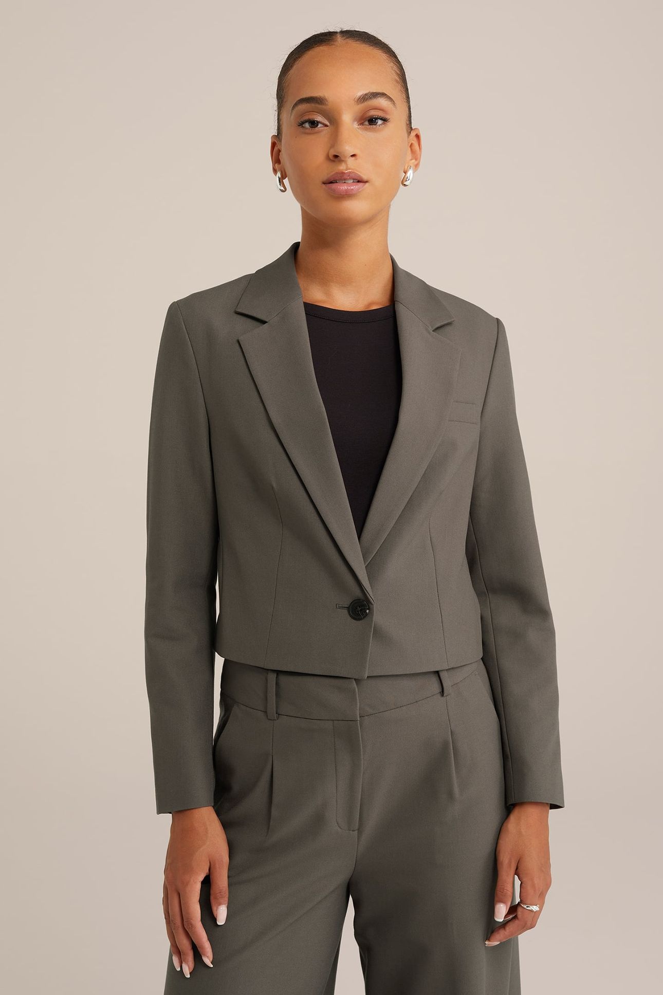 BLAZER GREYISH GREEN 1