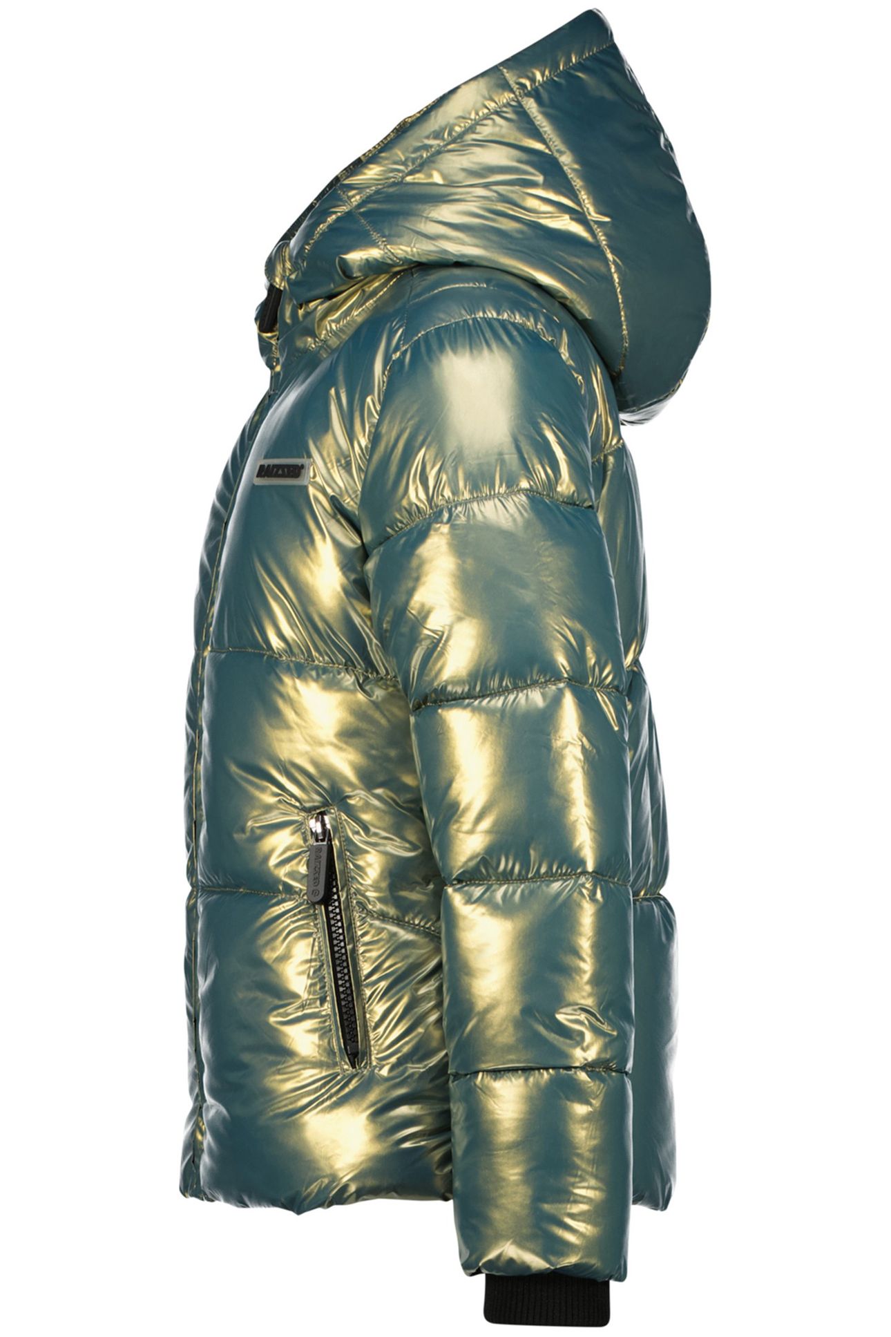 GIRLS MARLY JACKETS GREEN METALLIC 3