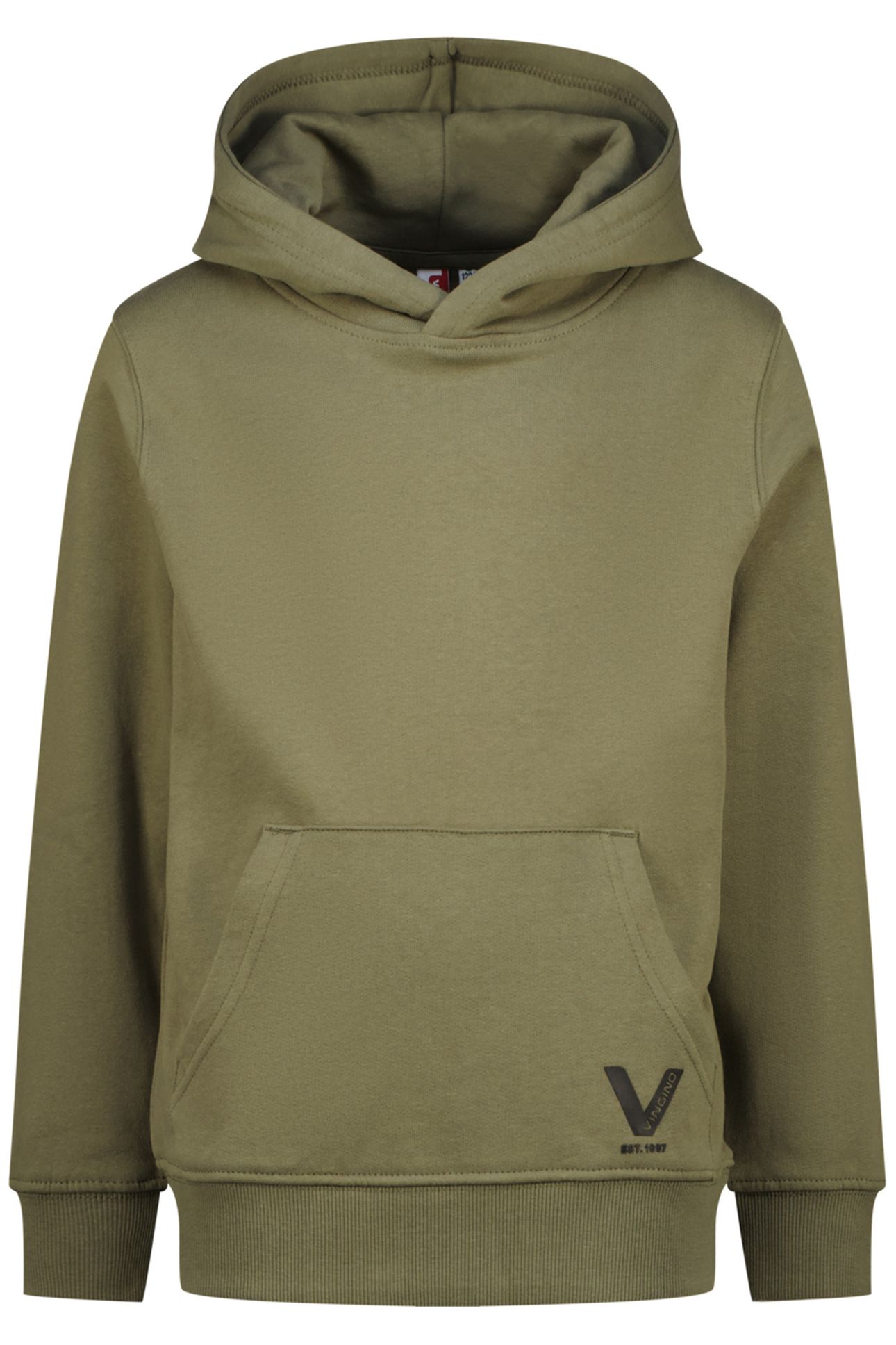 BOYS NATEST SWEATER ARMY GREEN 1