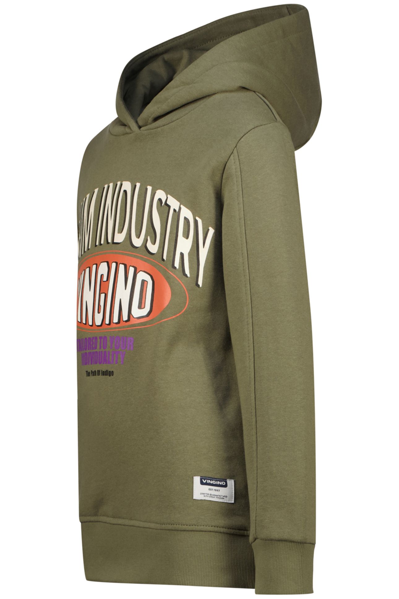BOYS NOMAN SWEATER ARMY GREEN 3