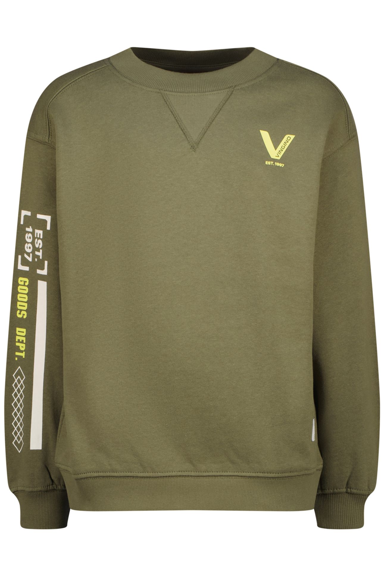 BOYS NAMIE SWEATER ARMY GREEN 1