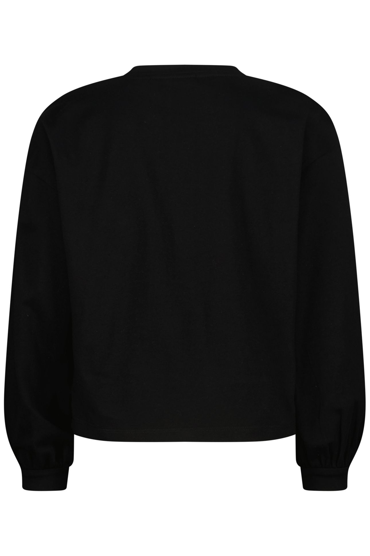 GIRLS JINNIE SWEATER WASHED BLACK 2