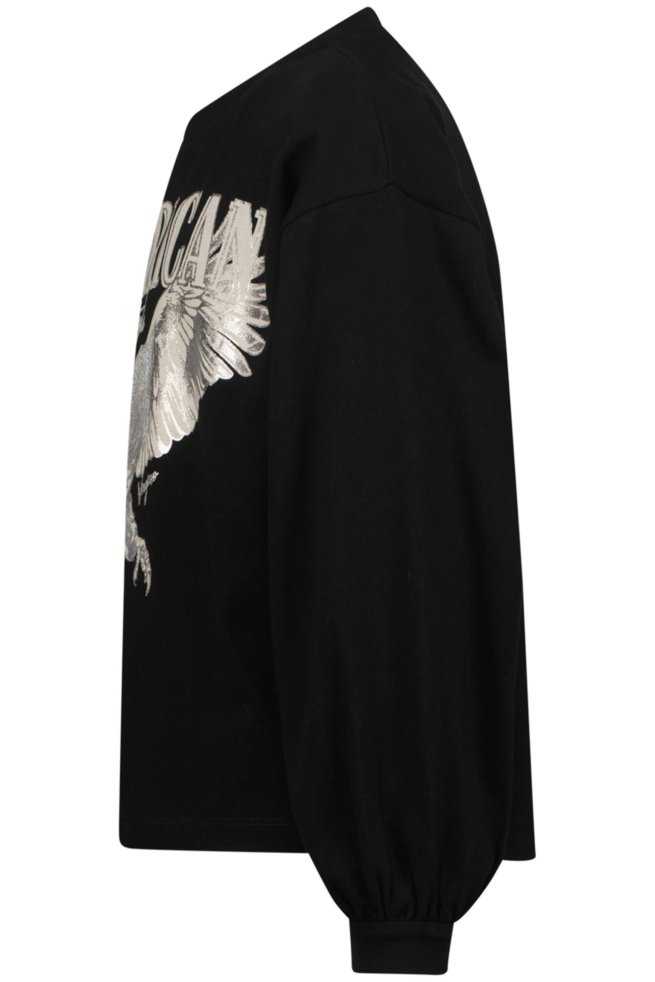 GIRLS JINNIE SWEATER WASHED BLACK 3