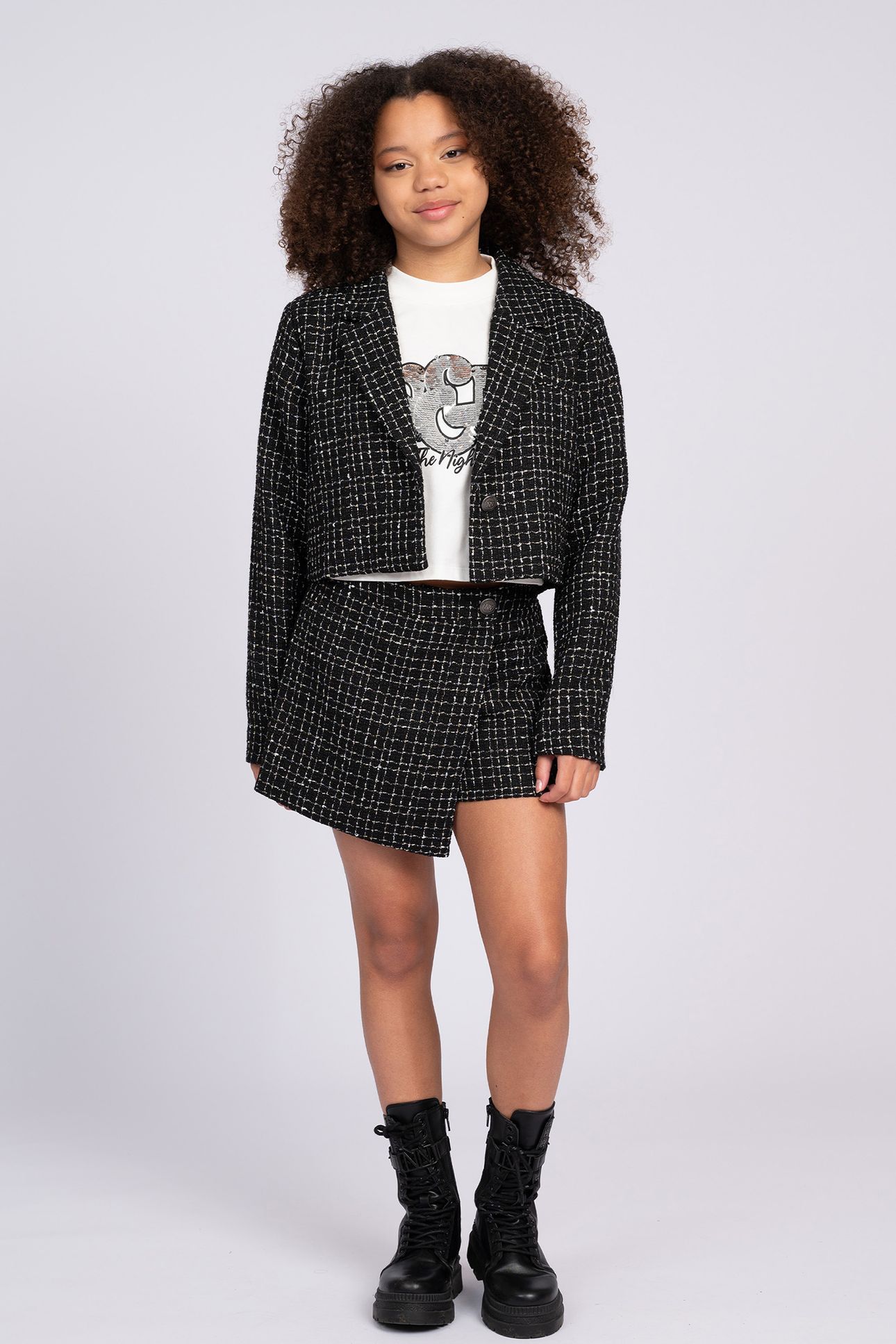 TASMIN SKORT BLACK 1