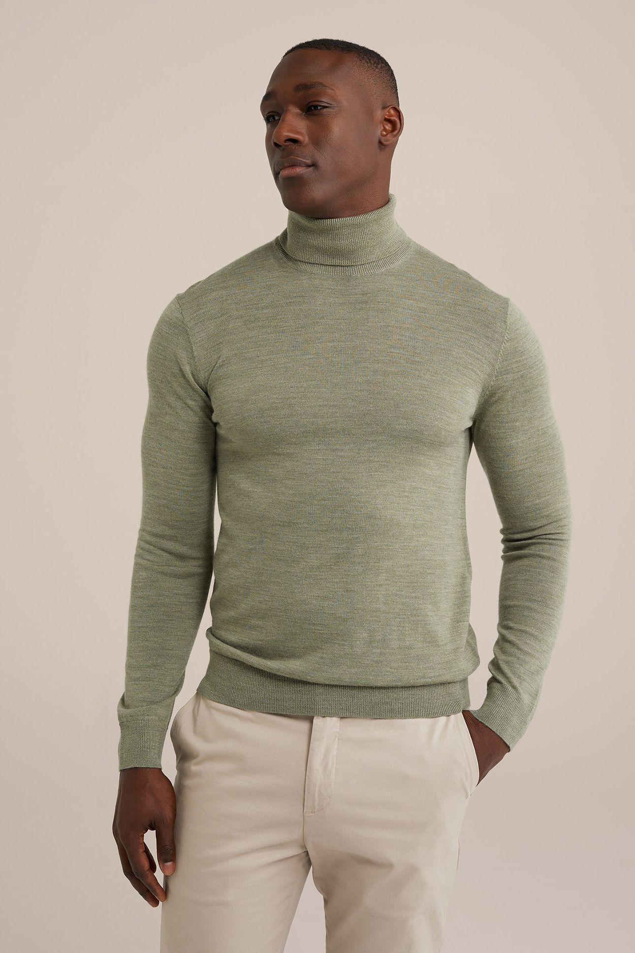 PULLOVER OLIVE GREEN 1
