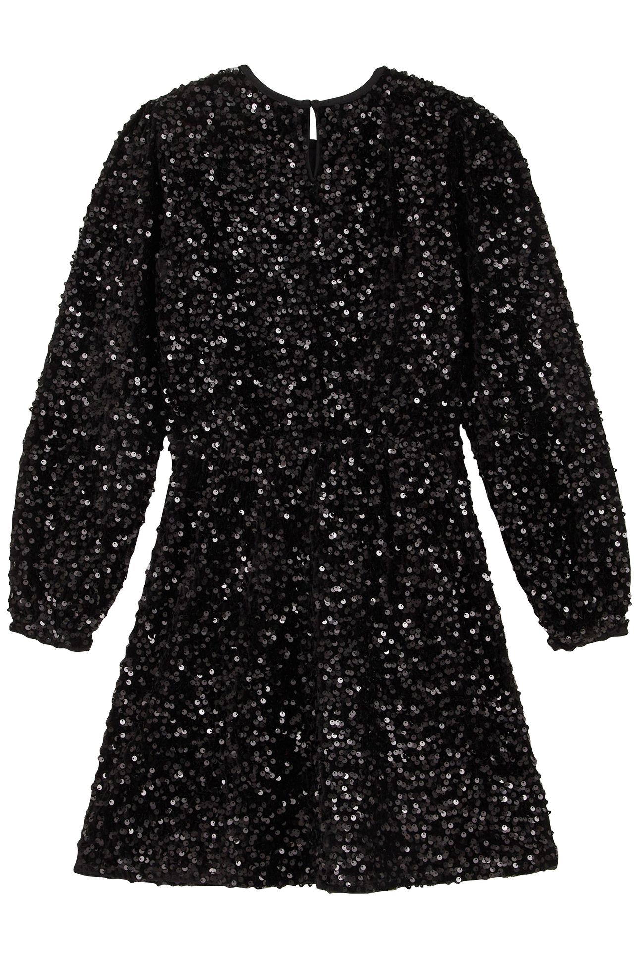 DRESS MID LENGTH BLACK 3
