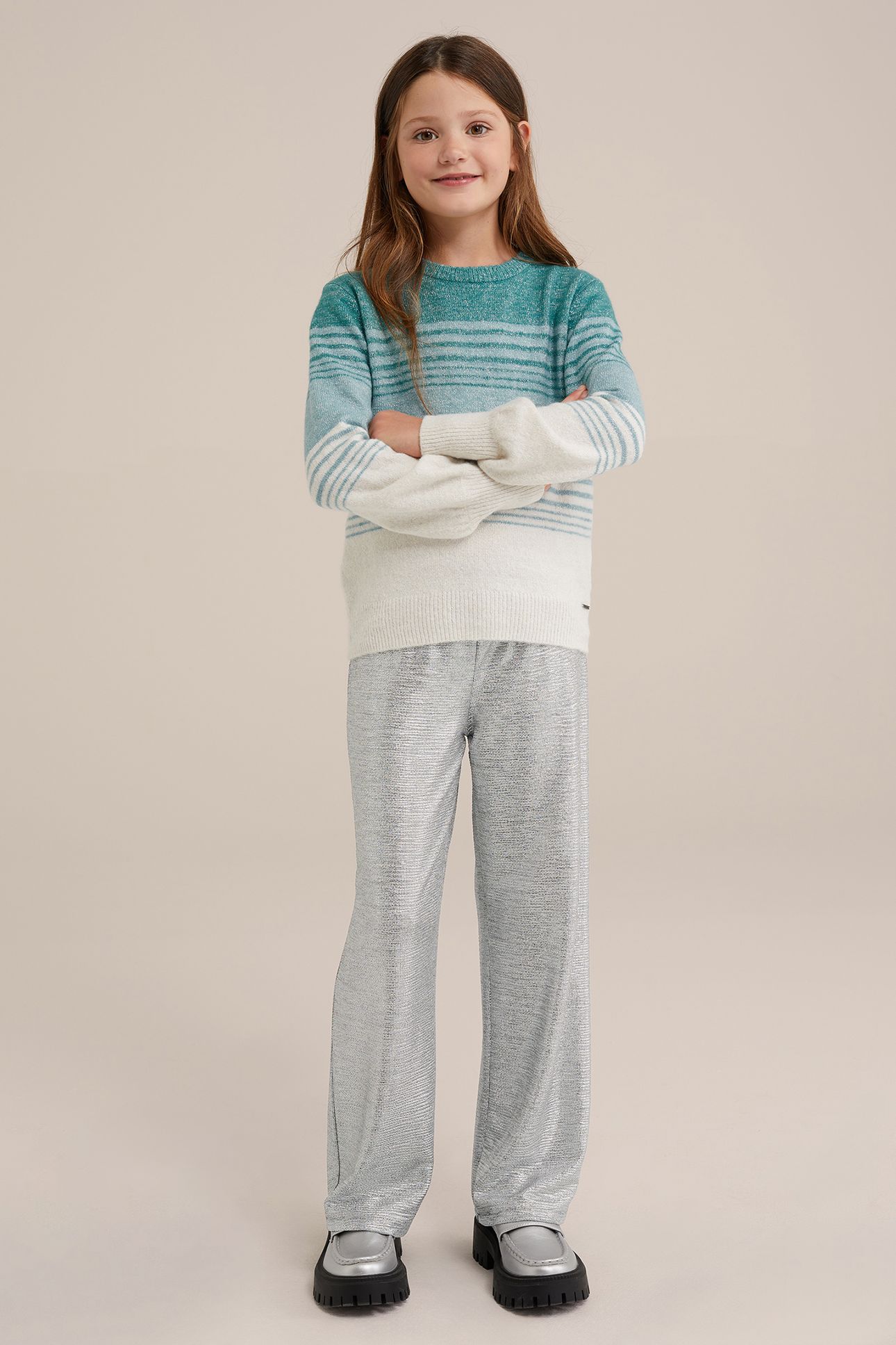 TROUSER SILVER 2