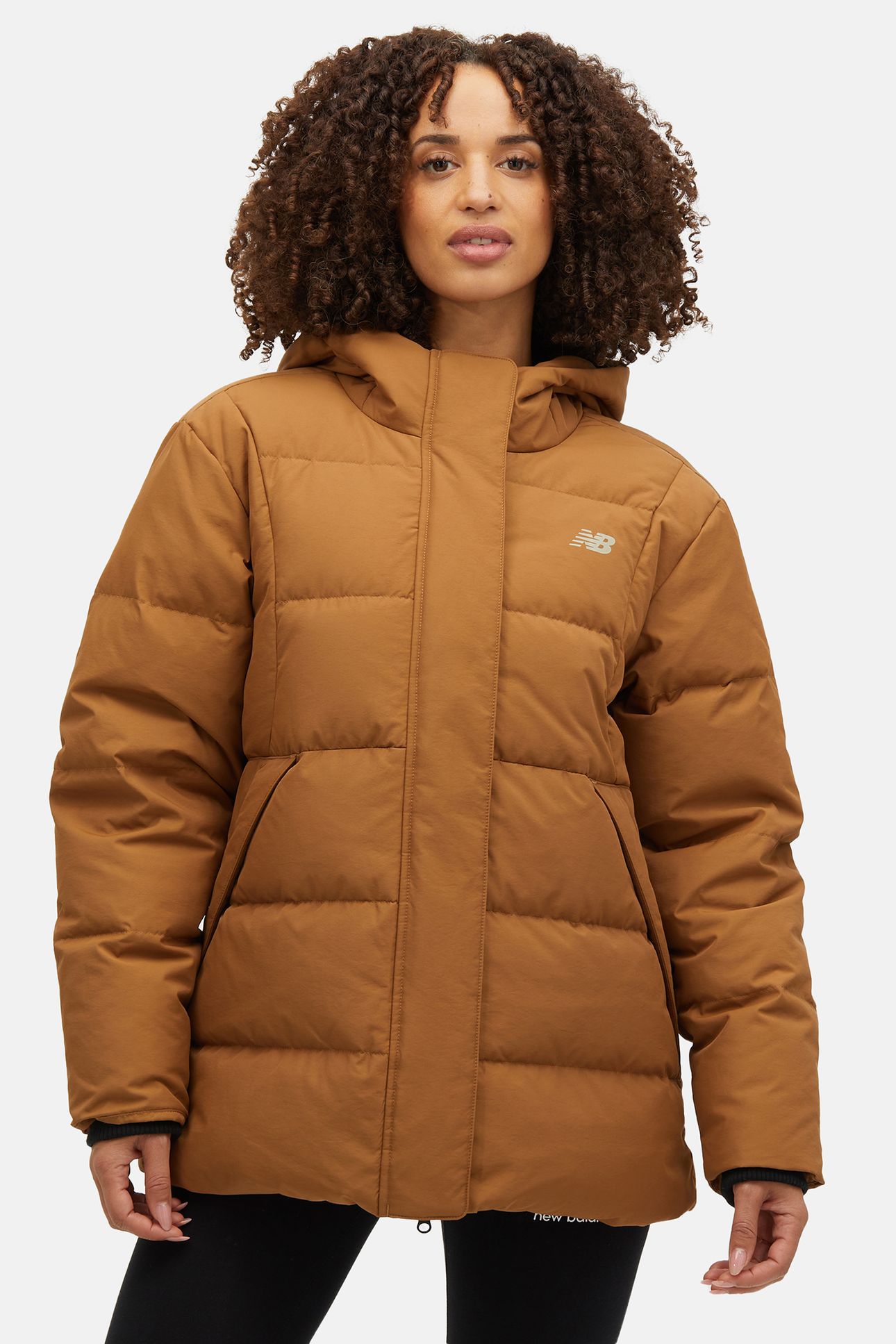 NBX SOFT ALPINE ICON DOWN JACKET WOODGRAIN 1