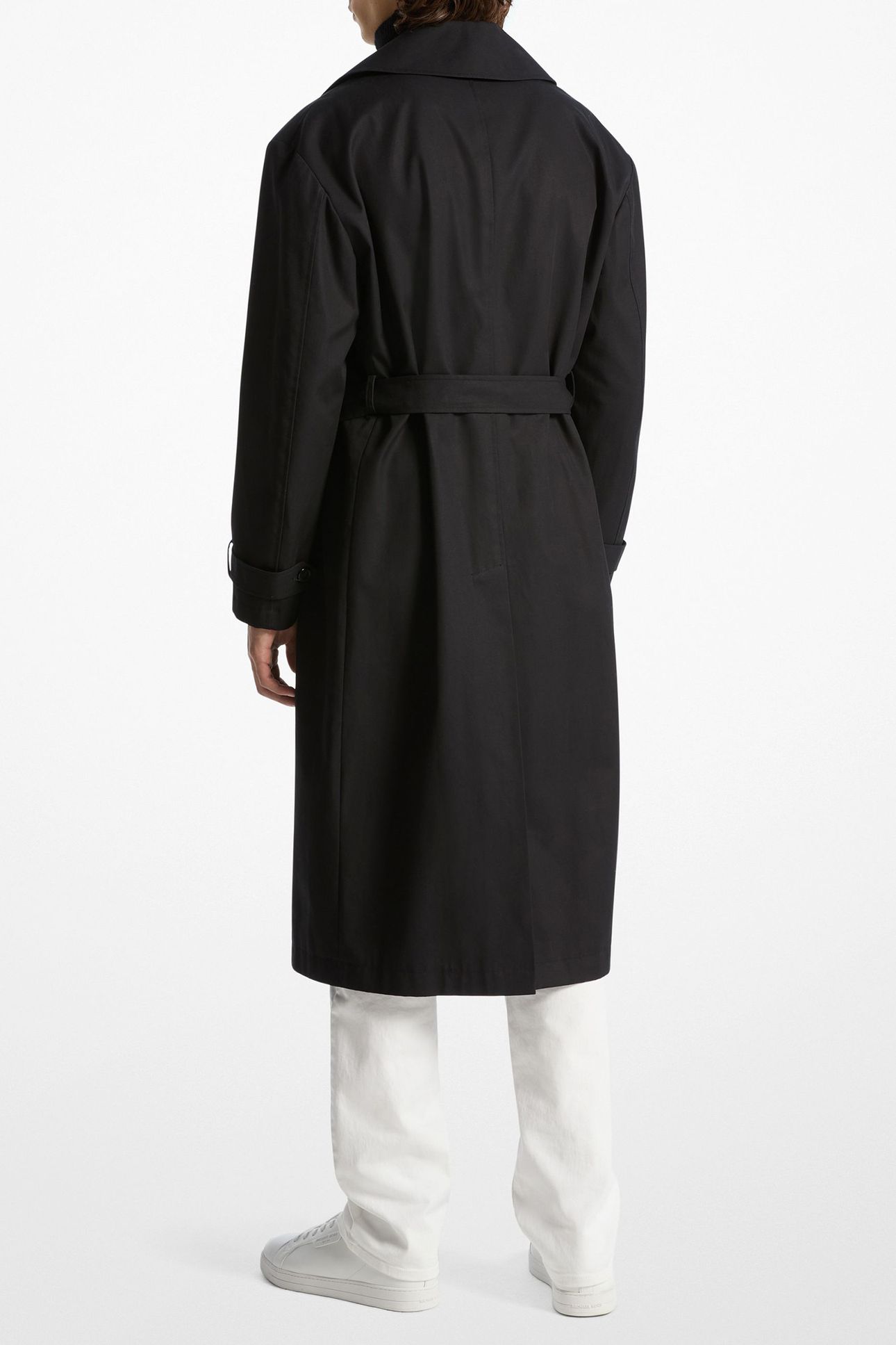 OVERSIZED TRENCH BLACK 2