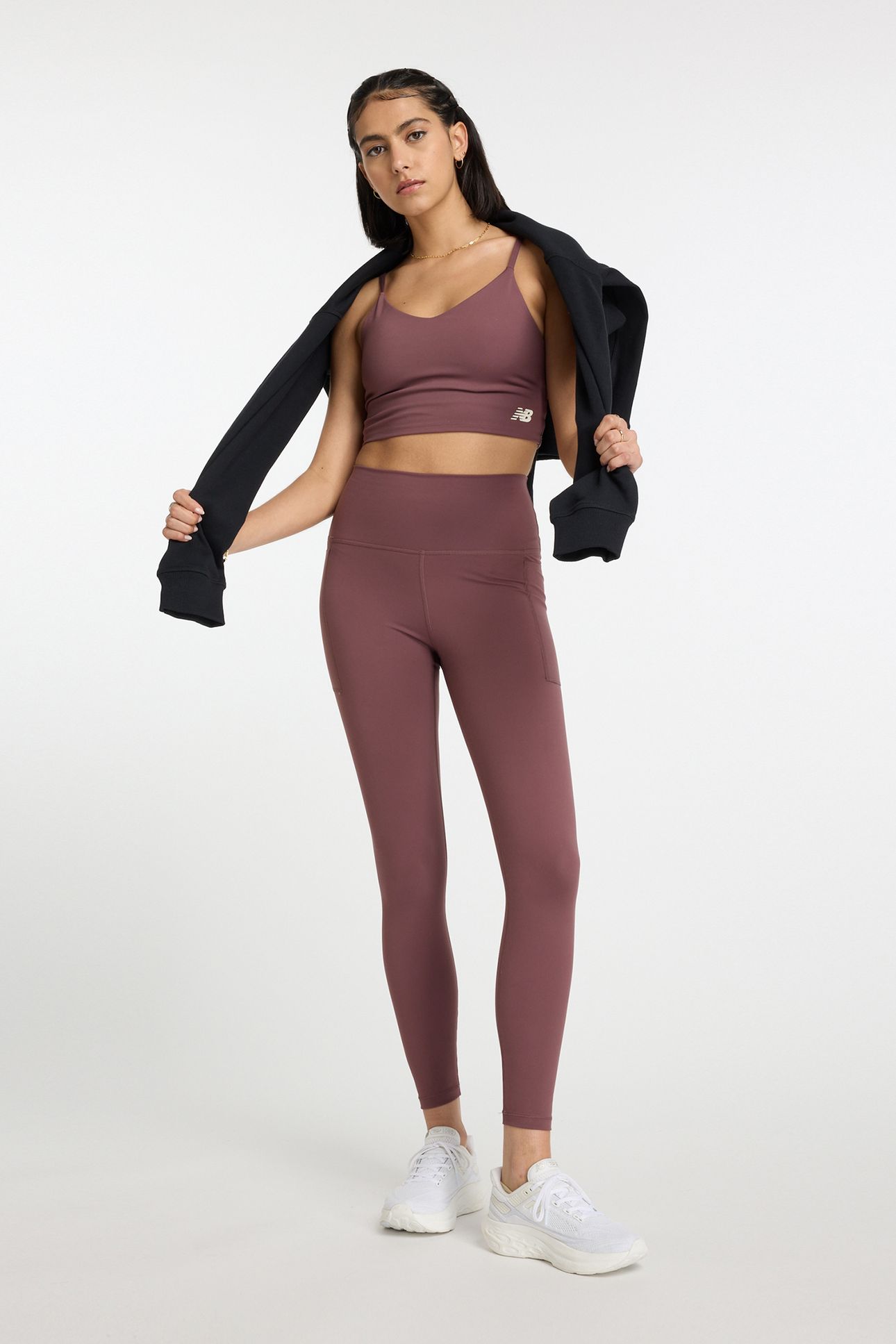 NB HARMONY POCKET HIGH RISE LEGGING LICORICE 3