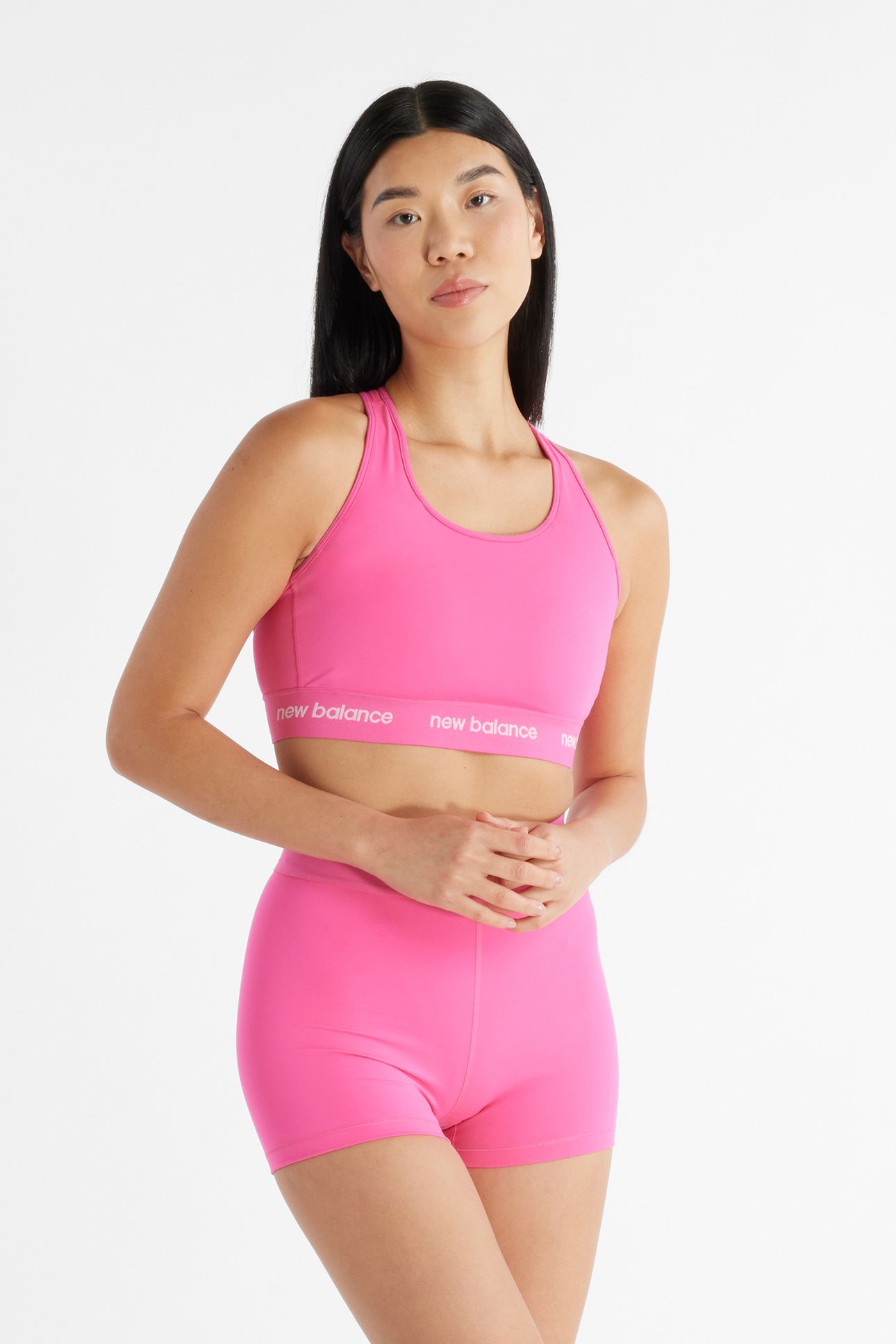 NB SLEEK MEDIUM SUPPORT SPORTS PINK 1